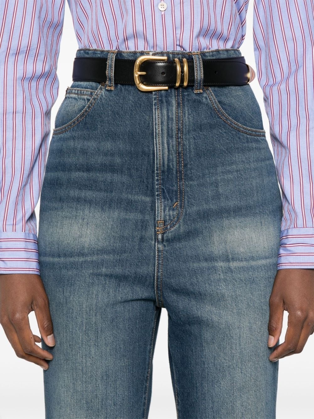 wide-leg jeans - 5