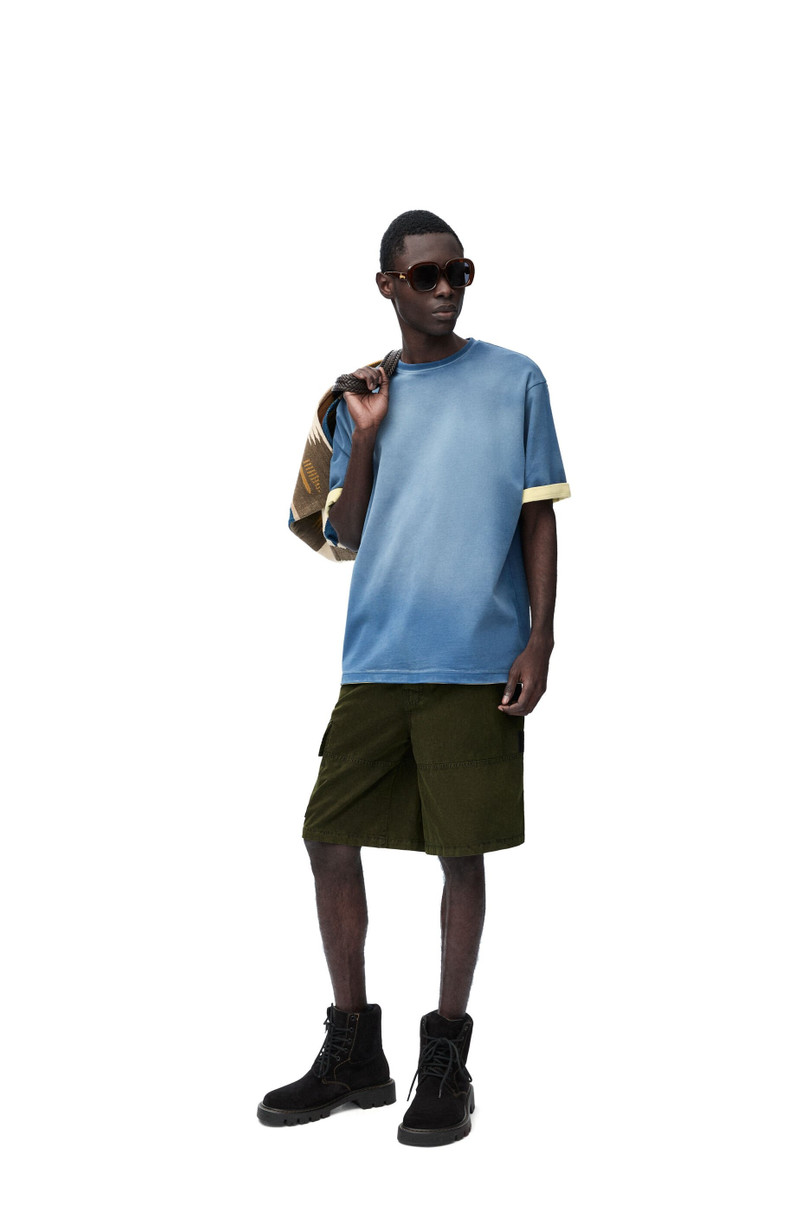 Loewe Cargo shorts in technical cotton outlook