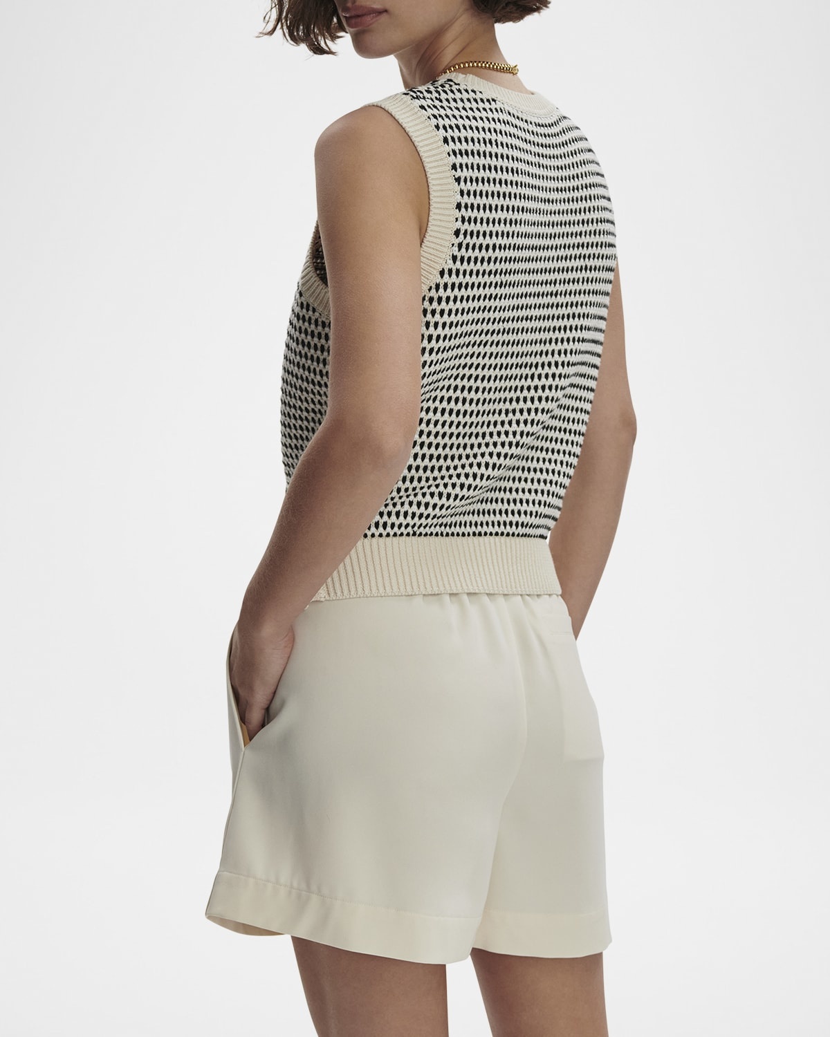 Knowles Textured Knit Vest - 3