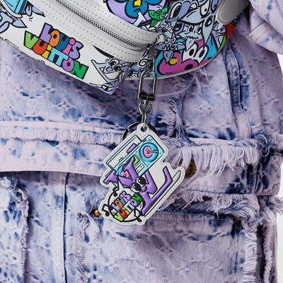 Louis Vuitton MNG Comics Bag Charm & Key Holder outlook