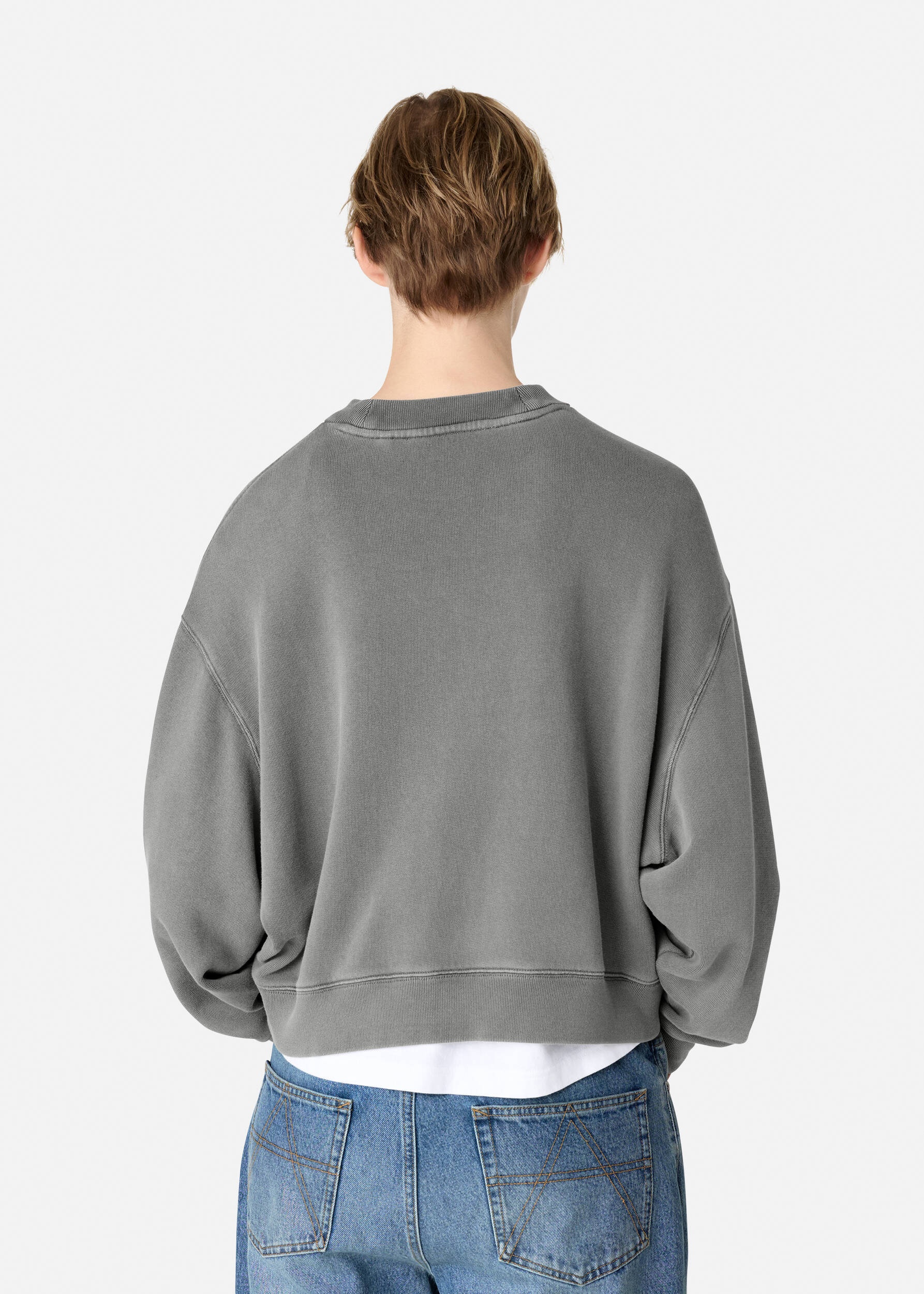 Distort Washed Sweatshirt - 3