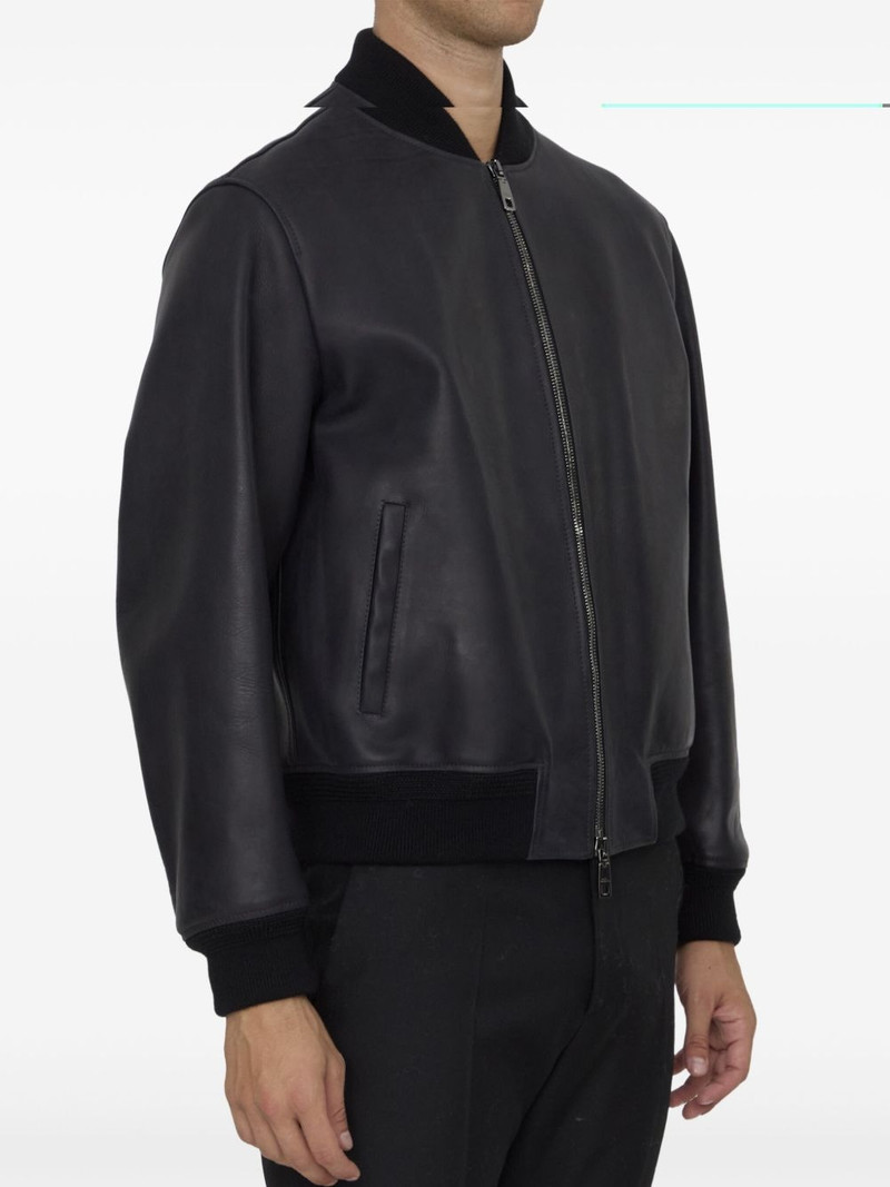 zip-up leather jacket 4