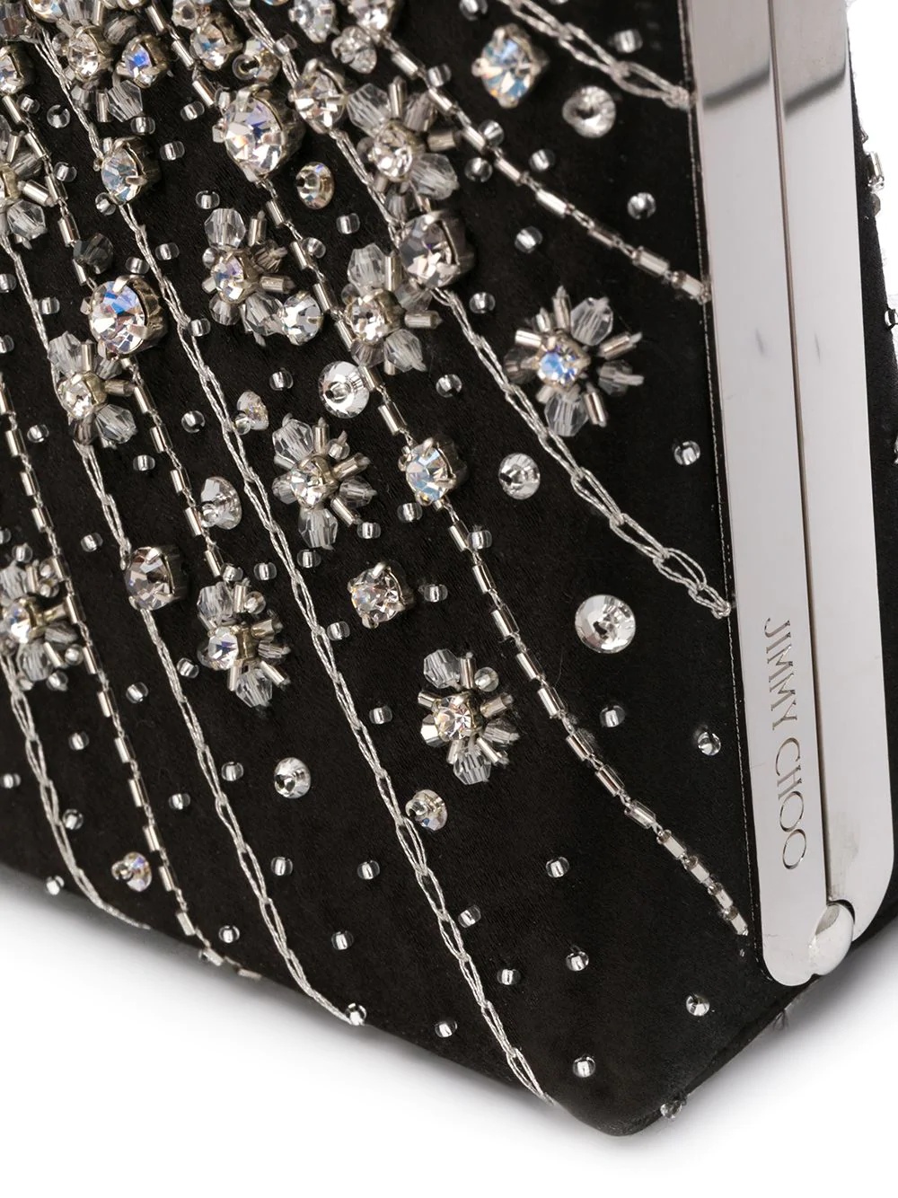 Celeste crystal-embellished clutch bag - 4