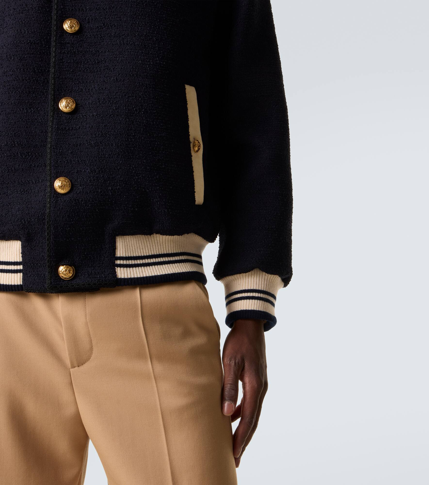 Tweed bomber jacket - 7