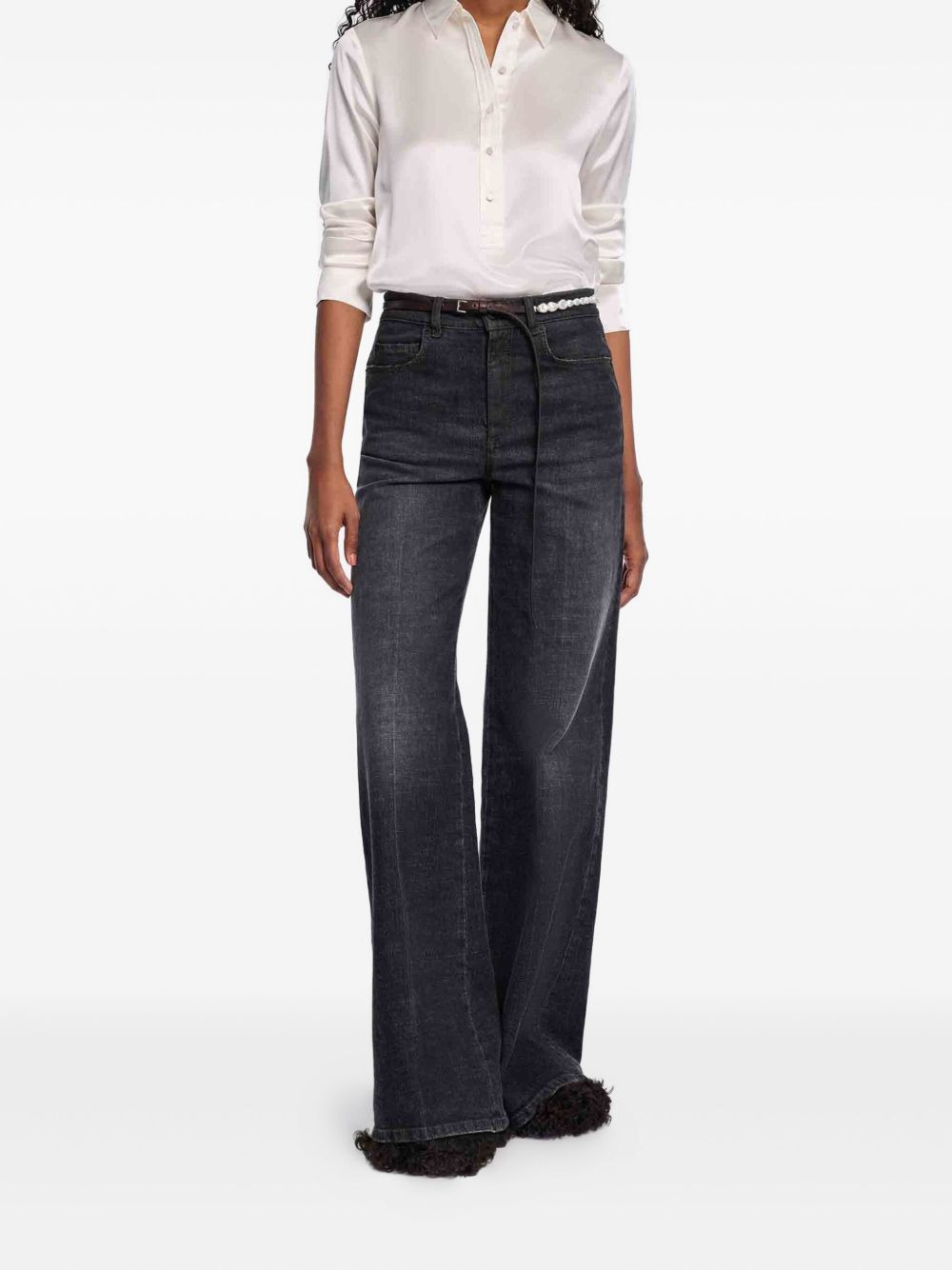 Sense of Shine silk shirt - 2