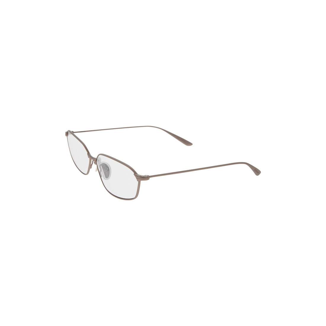 Editorial Oval Sunglasses in Silver - 4