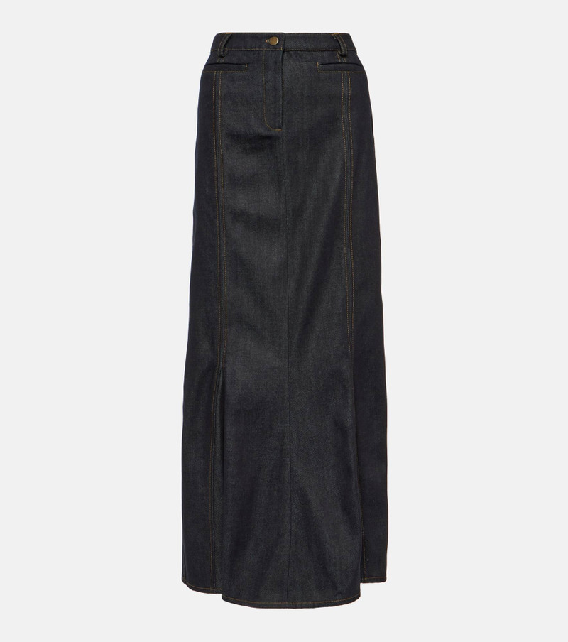 Alis denim maxi skirt 1