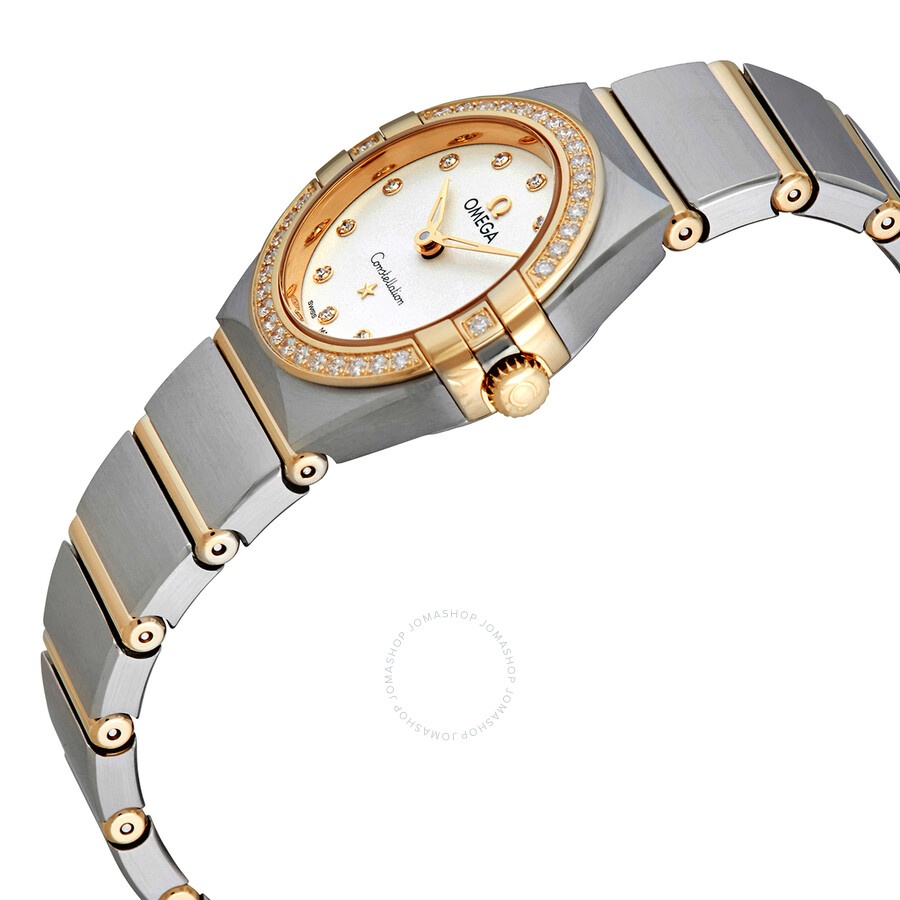Omega Constellation Quartz Diamond Silver Dial Ladies Watch 131.25.25.60.52.002 - 2