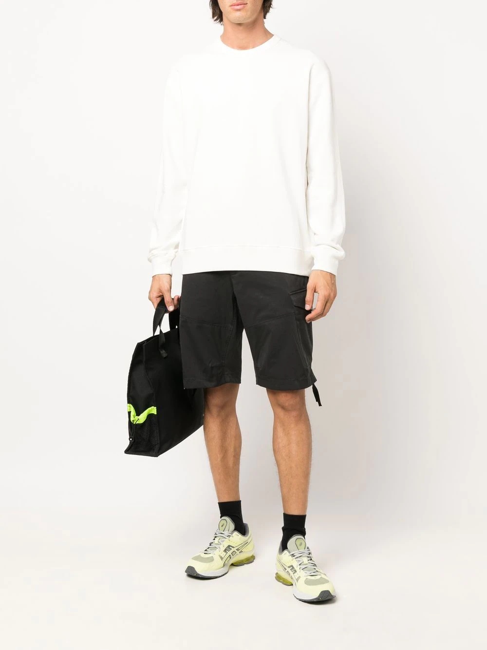 mid-rise cargo shorts - 2