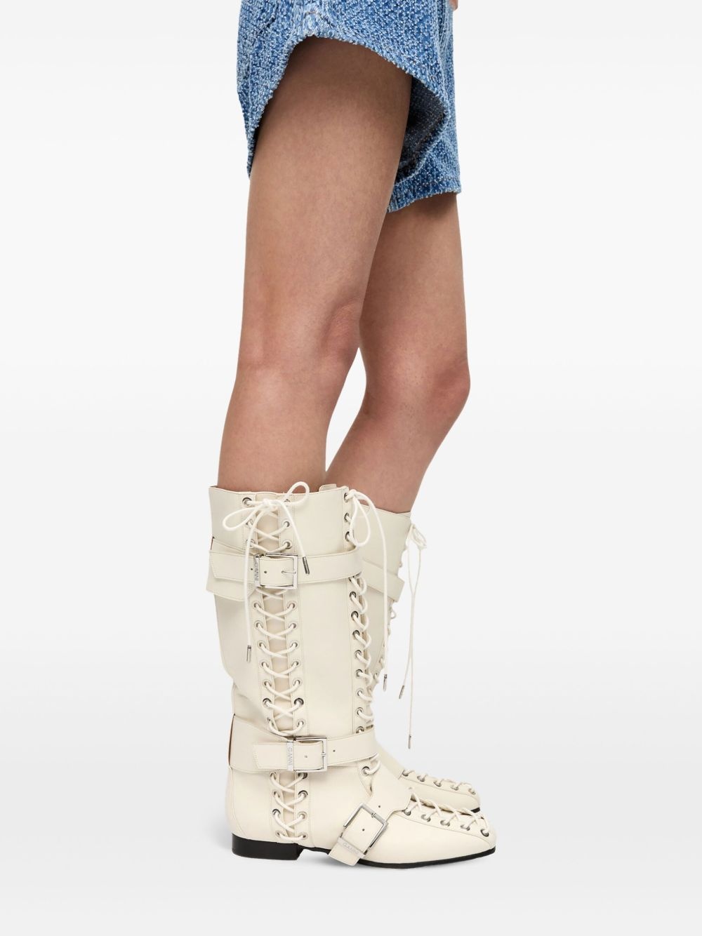 lace-up boots - 5