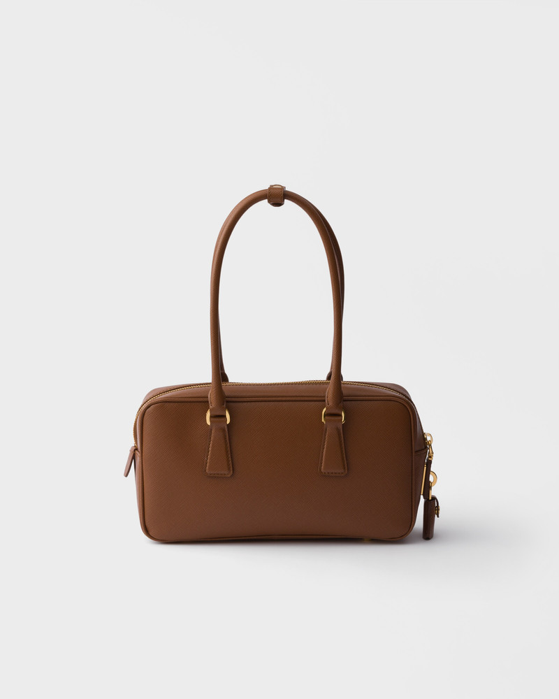 Small Saffiano leather top-handle bag 4