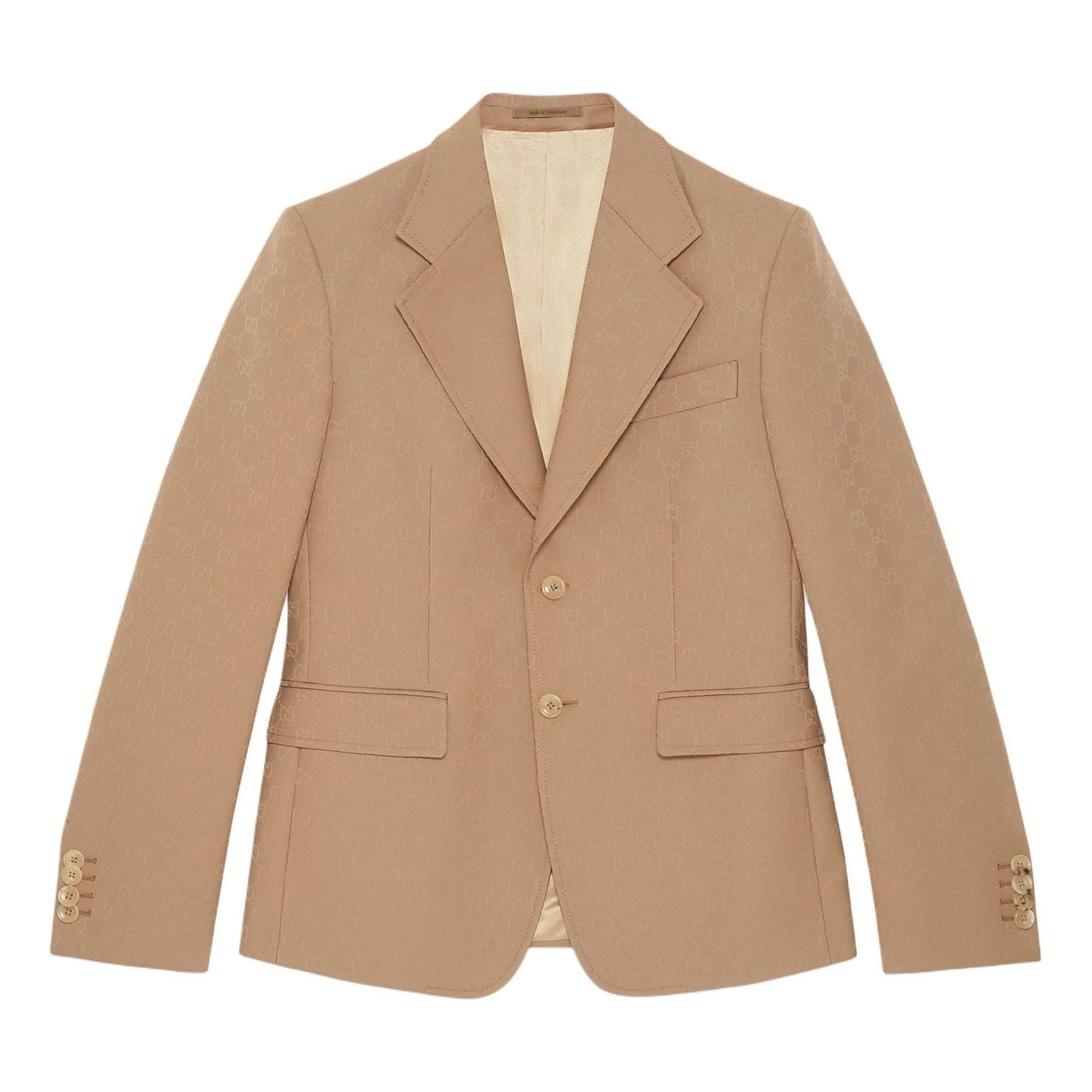 GUCCI GG Polyester Jacket 'Light Brown' 770384-ZAORH-2708 - 1
