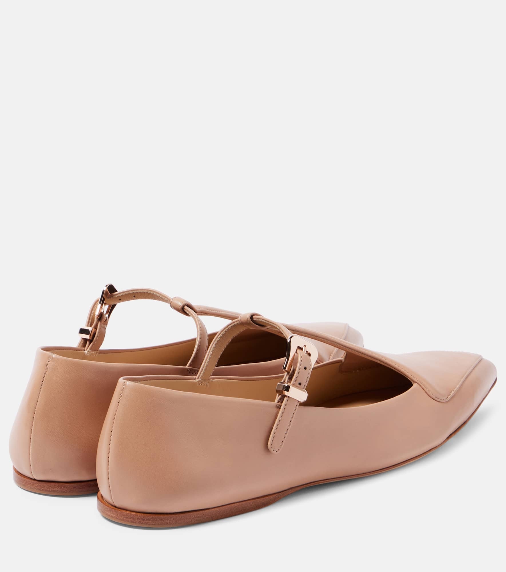 Liv leather ballet flats - 2