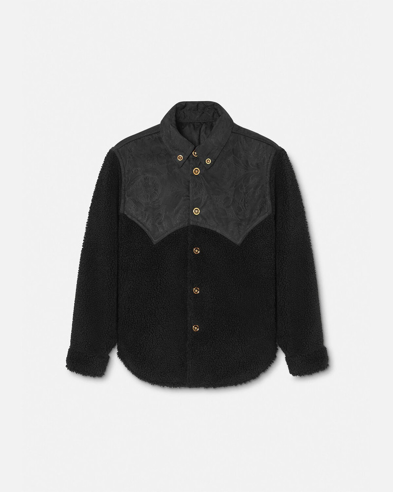 Barocco Silhouette Fleece Jacket 1
