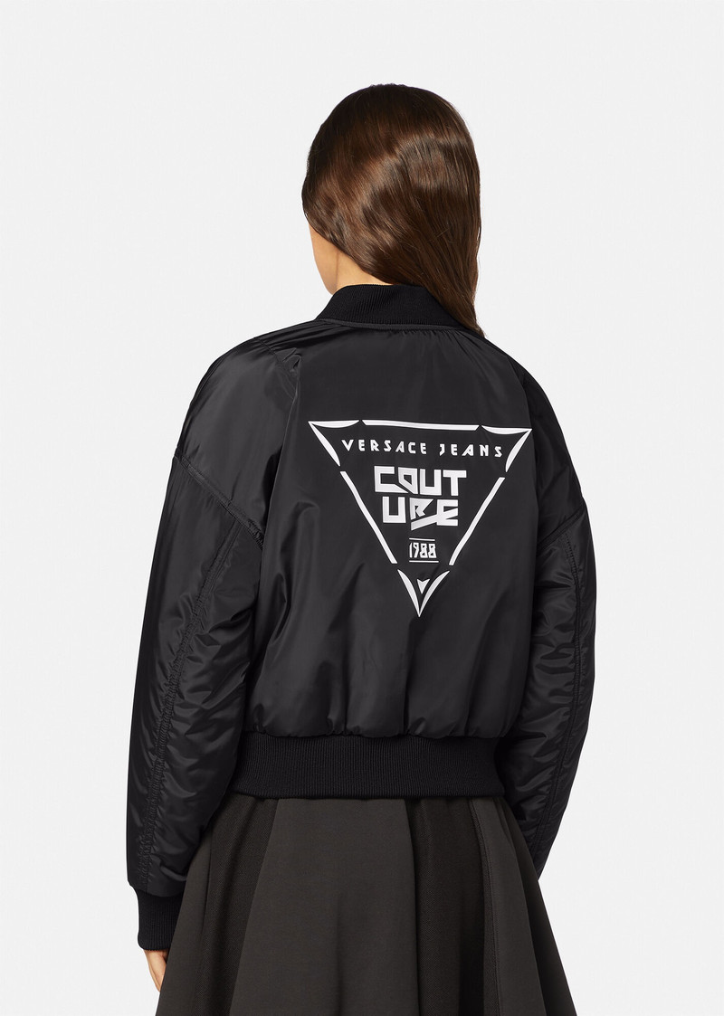 Logo Couture Bomber Jacket 6