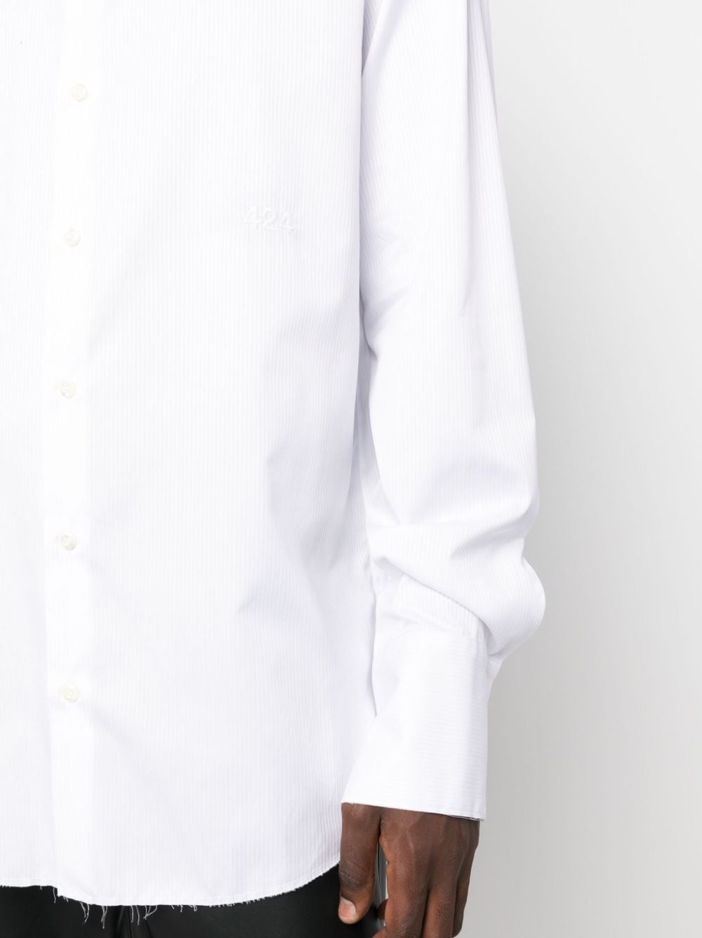 classic collar cotton shirt - 9