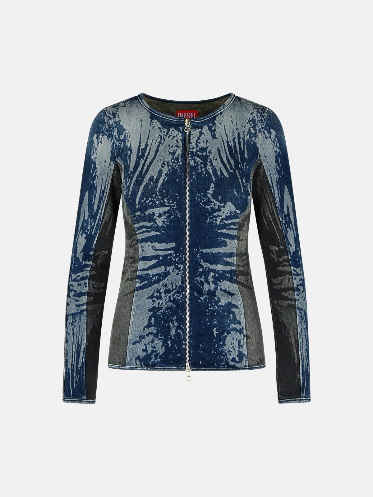 'GARY' BLUE COTTON TOP - 1