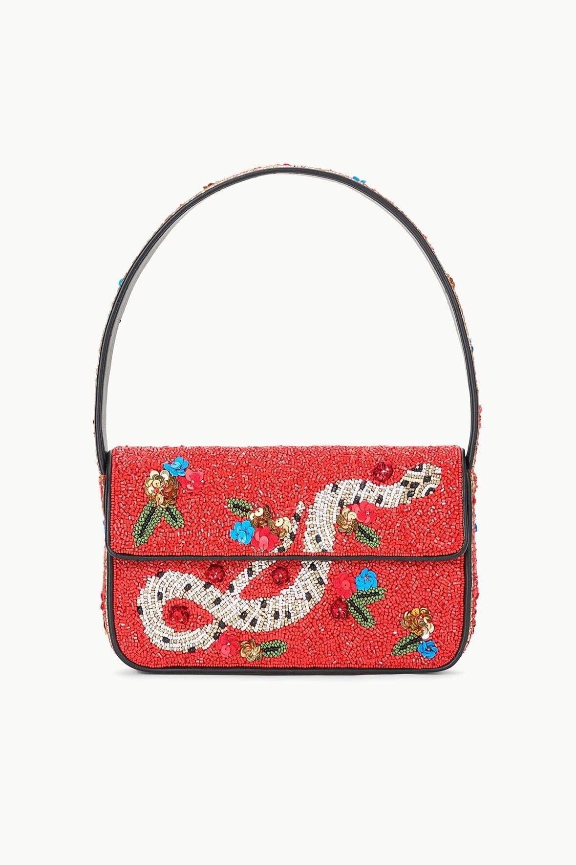 STAUD TOMMY BEADED BAG YEAR OF THE SNAKE - 1