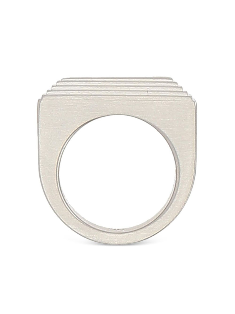 Rick Owens etched beveled ring outlook