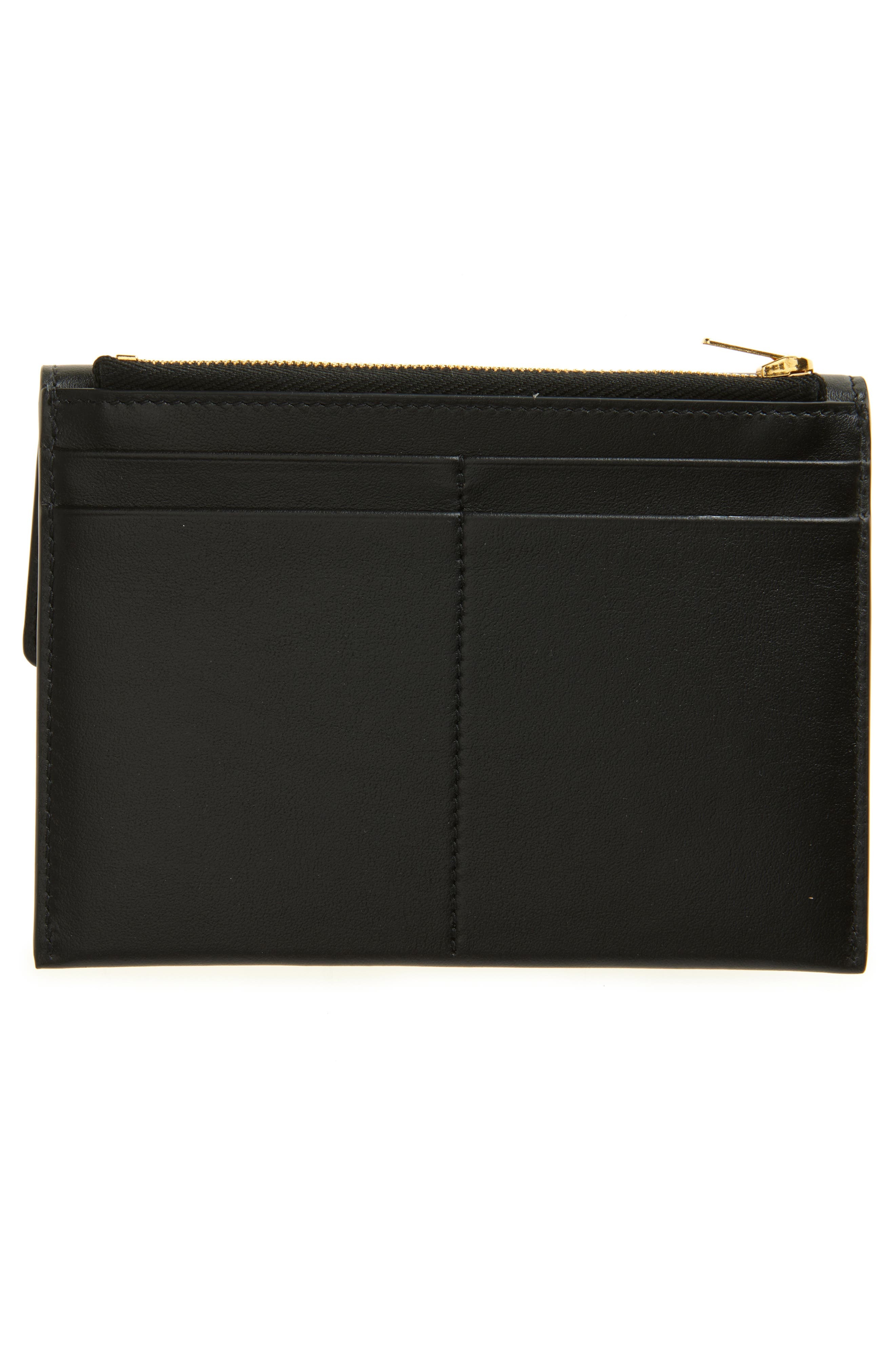 Balenciaga Rodeo Leather Card Case in 1000 Black at Nordstrom - 4