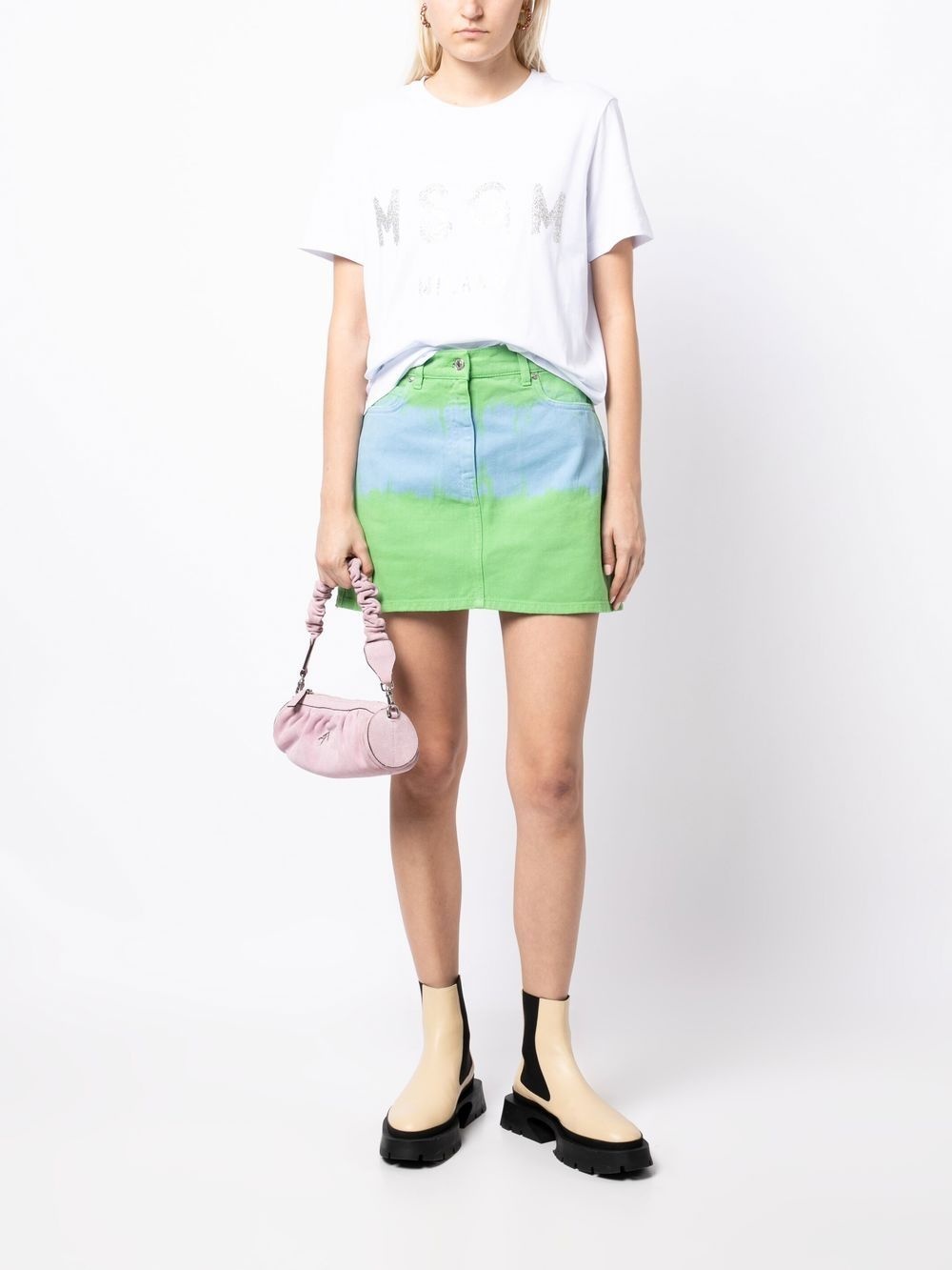 logo-print short-sleeve T-shirt - 2