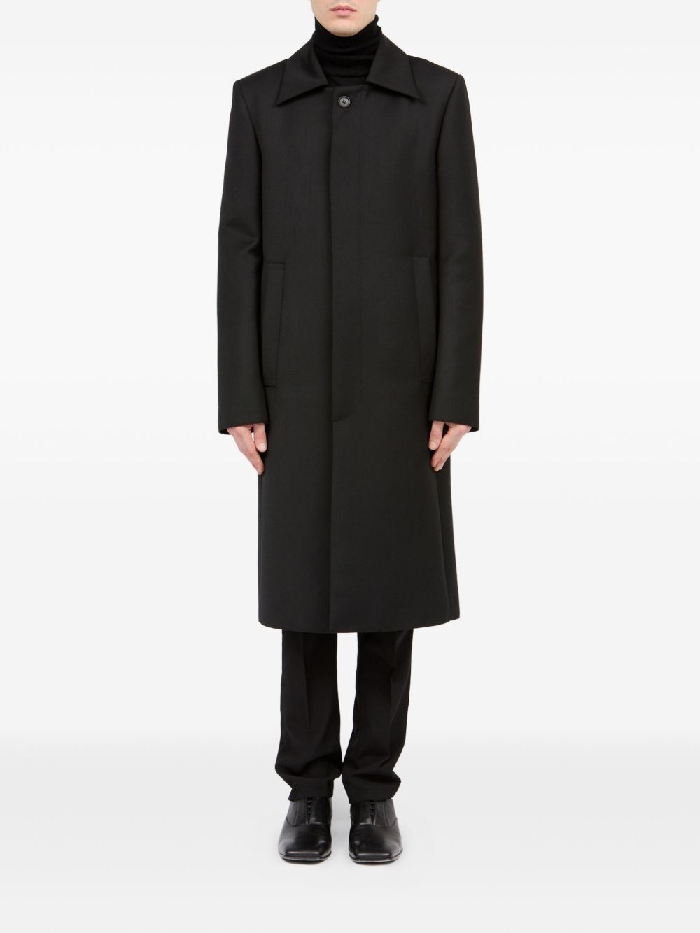tailored overcoat - 2