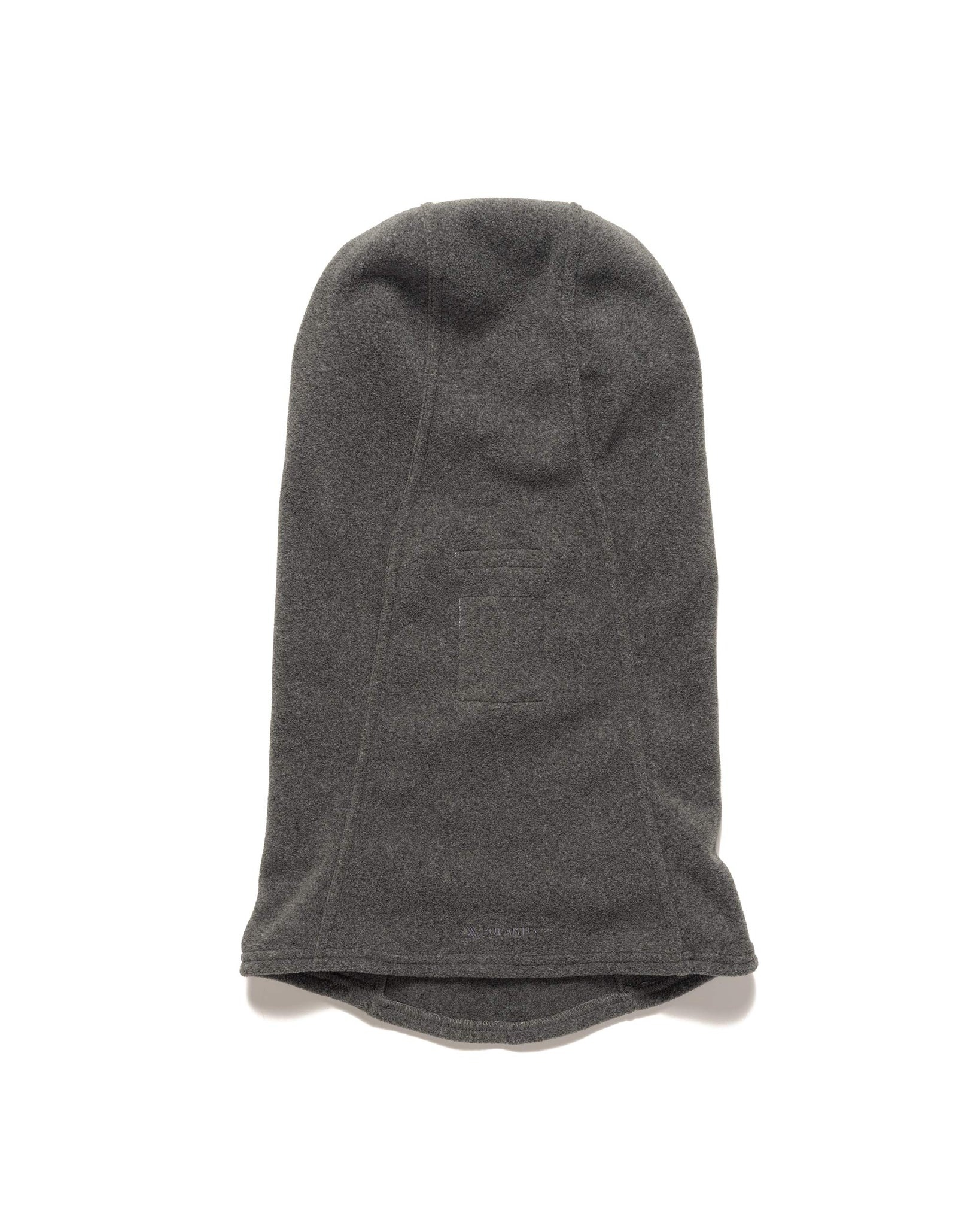 nonnative Hiker Hooded Neck Warmer Poly Fleece Polartec Grey 