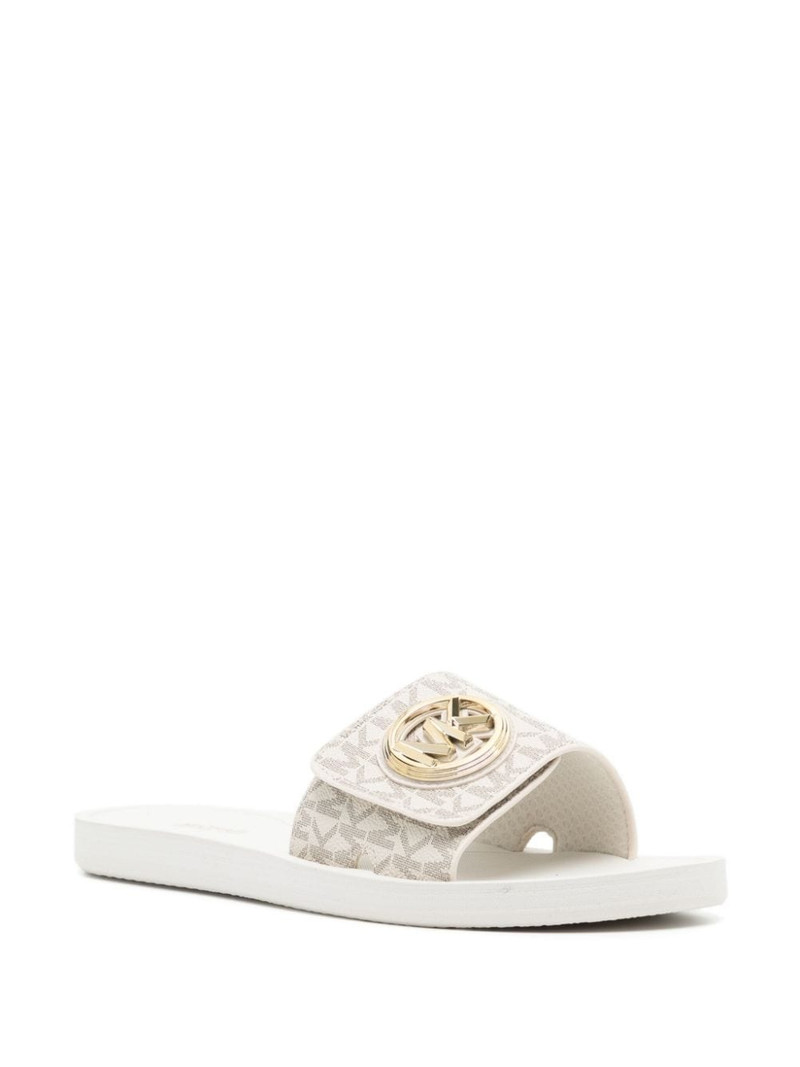 MICHAEL KORS logo-plaque canvas slides outlook