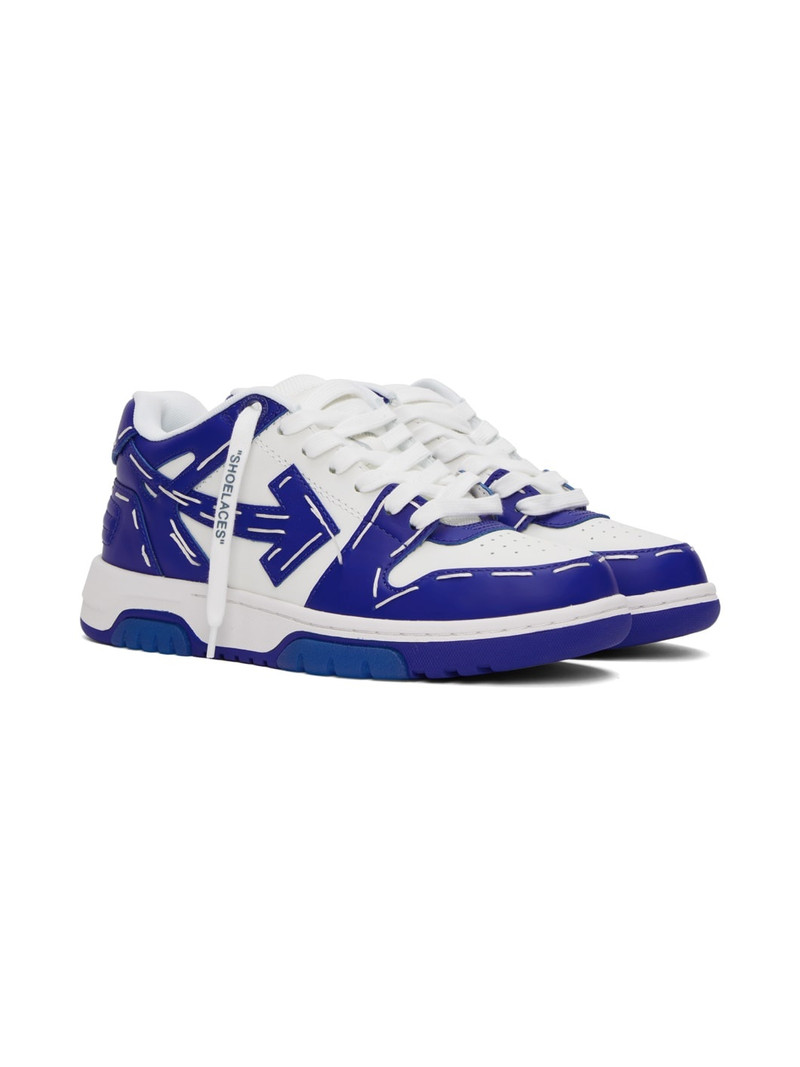 Blue & White Out Of Office Sartorial Sneakers 4
