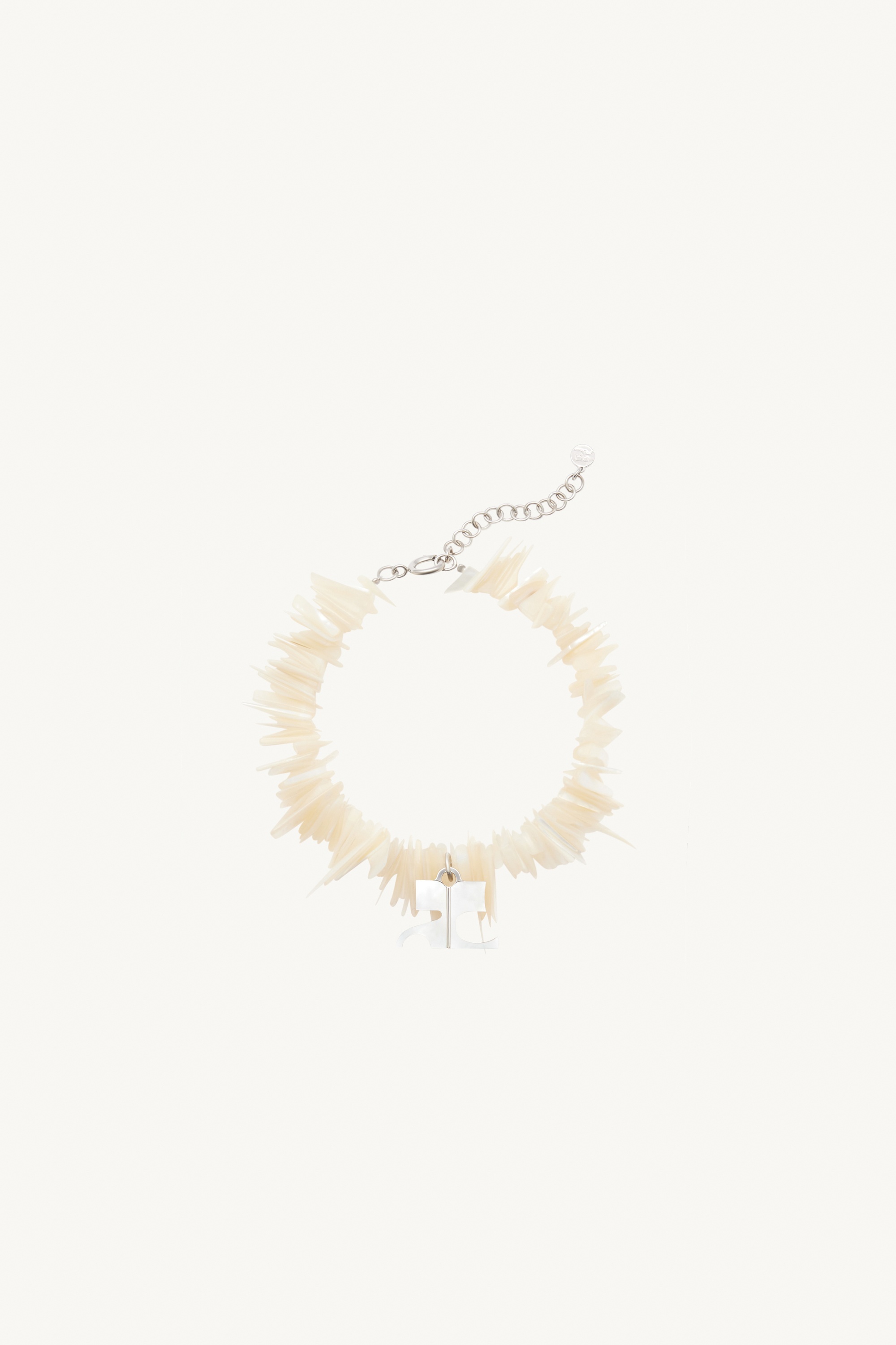 MOTHER OF PEARL ANKLE BRACELET - 1