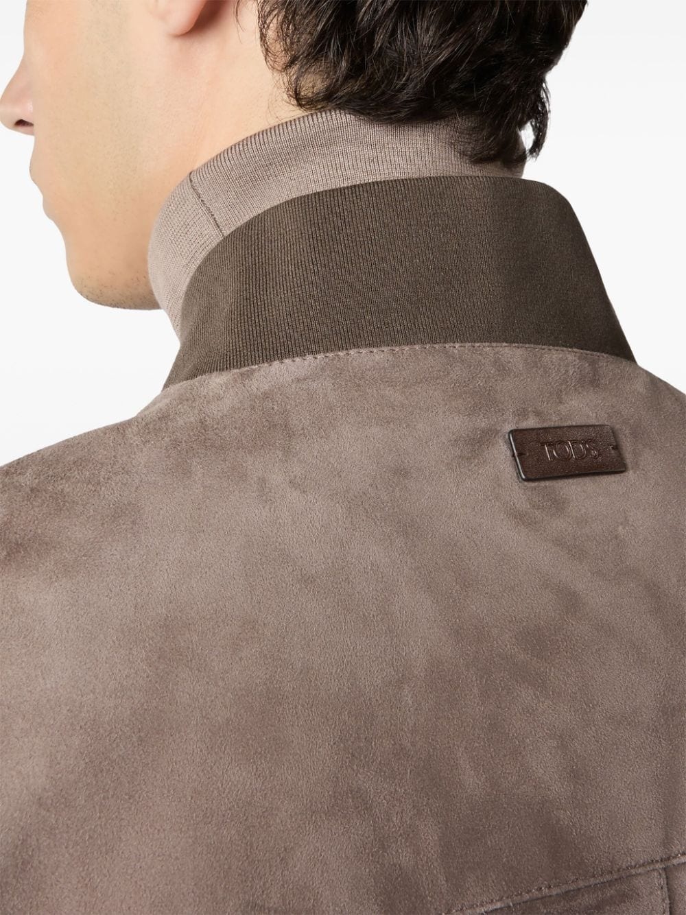 suede bomber jacket - 4