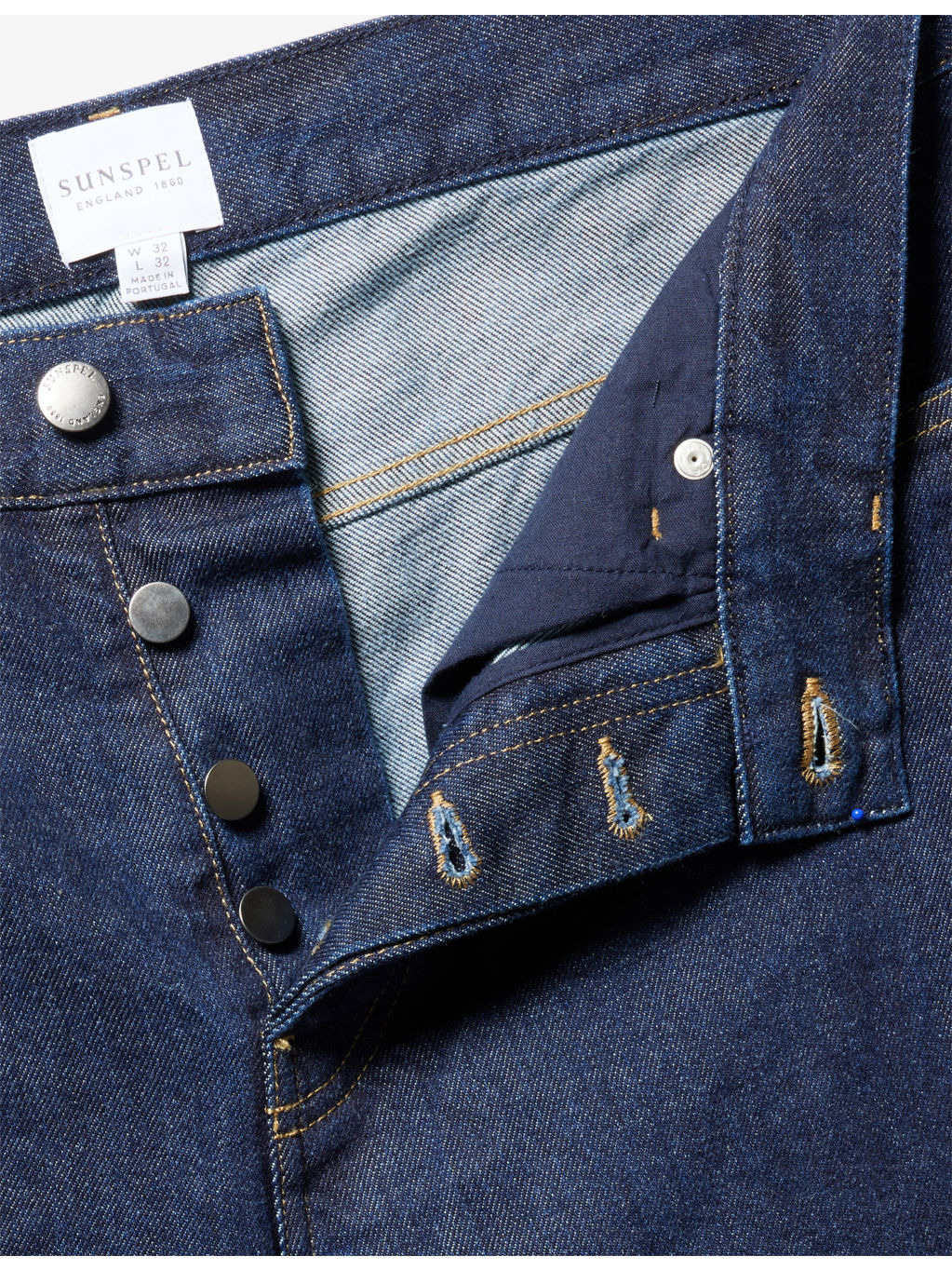 Regular-Fit Slim-Leg Denim Jeans - 6