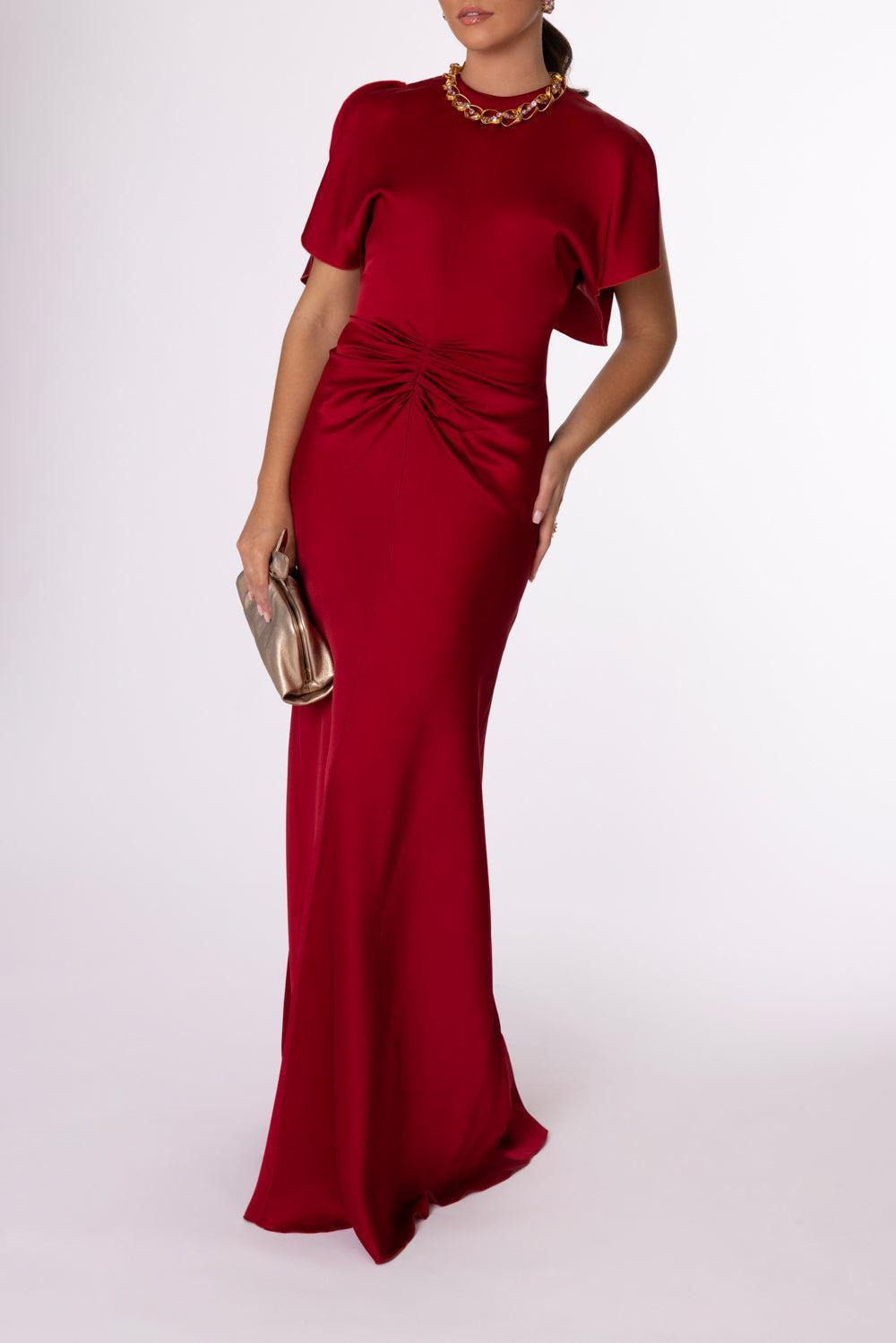Gathered Waist Gown - 2