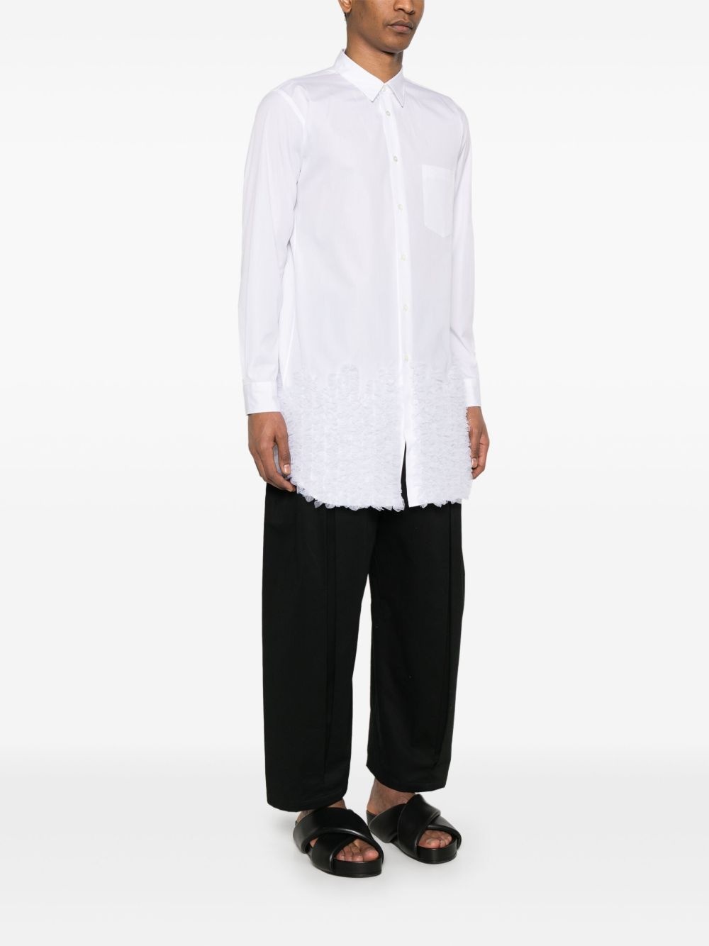 ruffled shirt - 3