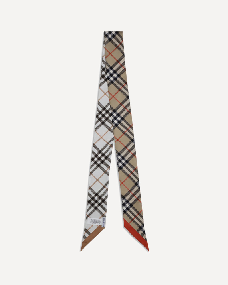 Burberry Slim silk Scarf outlook