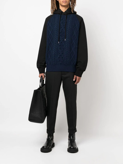 Neil Barrett tailored cropped trousers outlook