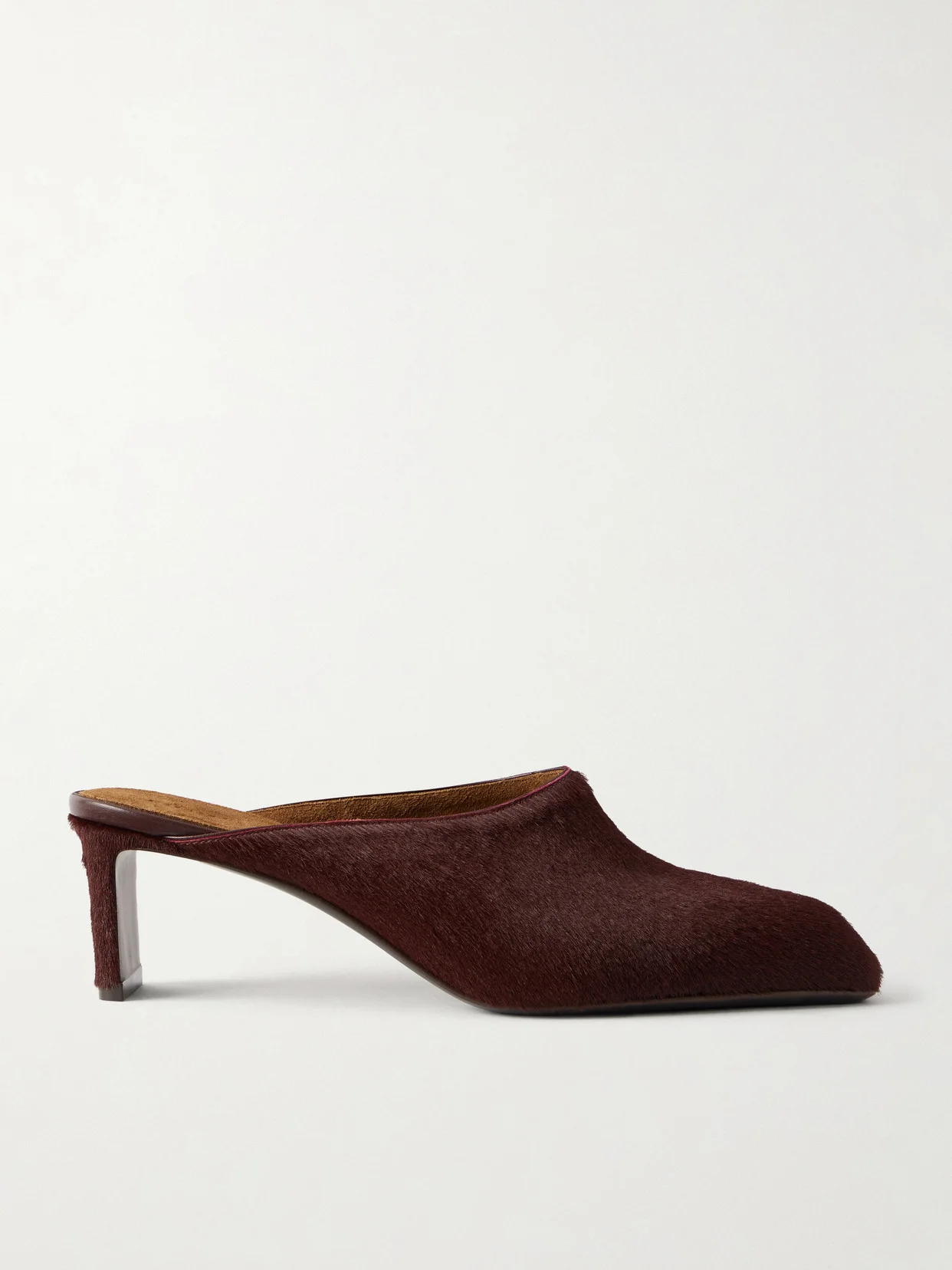 Colt Calf Hair Mules - 1