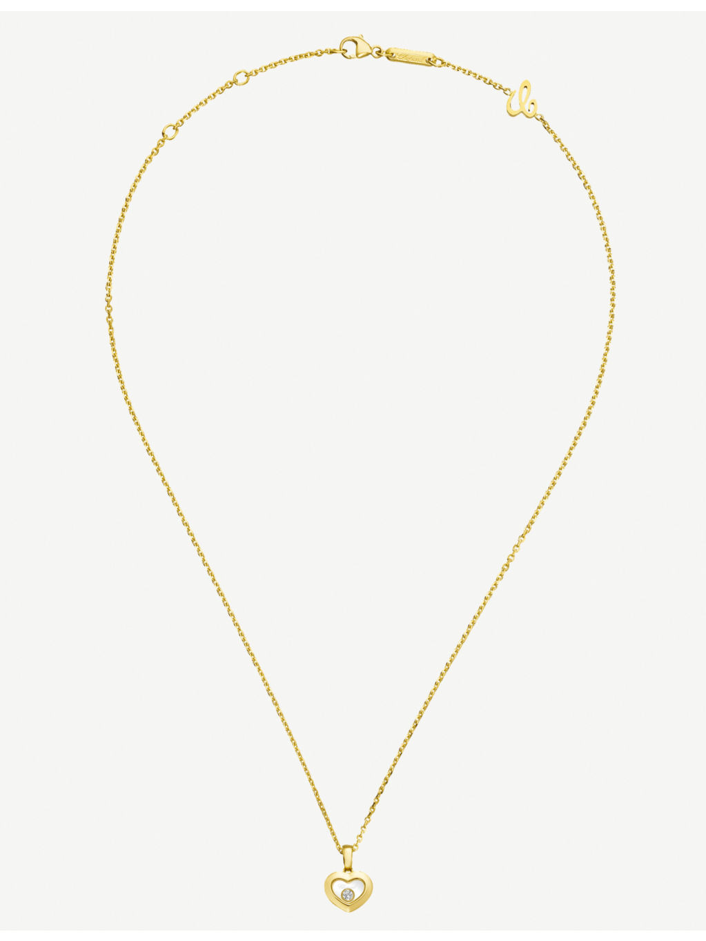 Happy Diamonds Icons 18ct yellow-gold and diamond pendant - 2