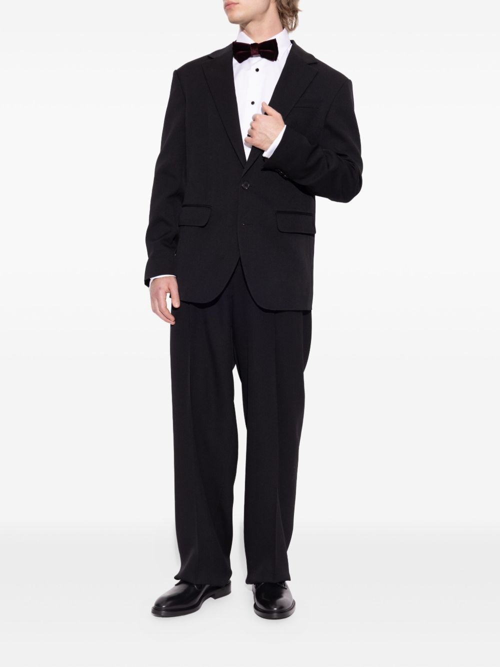 lace-up dress shoes - 6