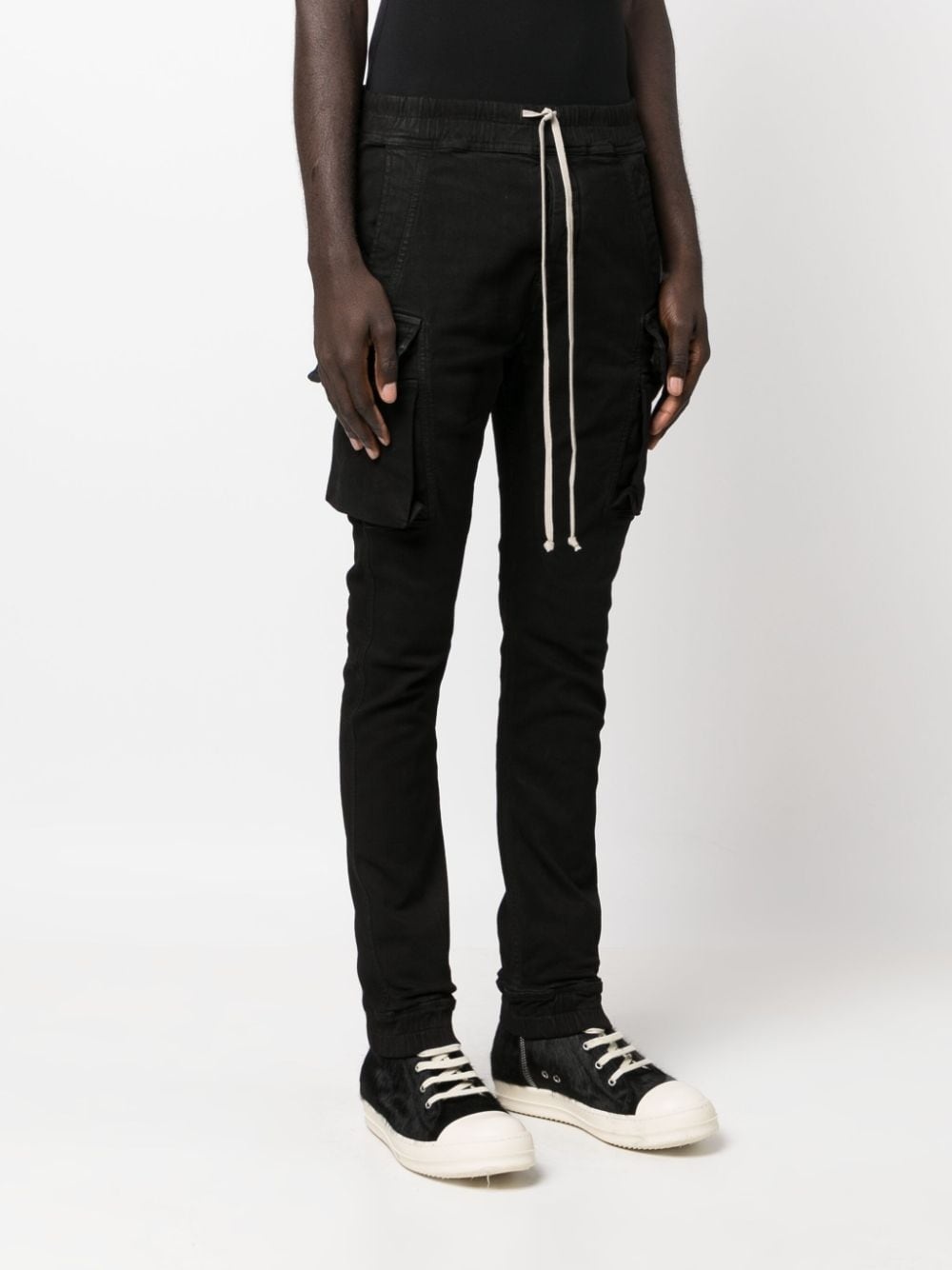 Mastodon drawstring slim-fit trousers - 3