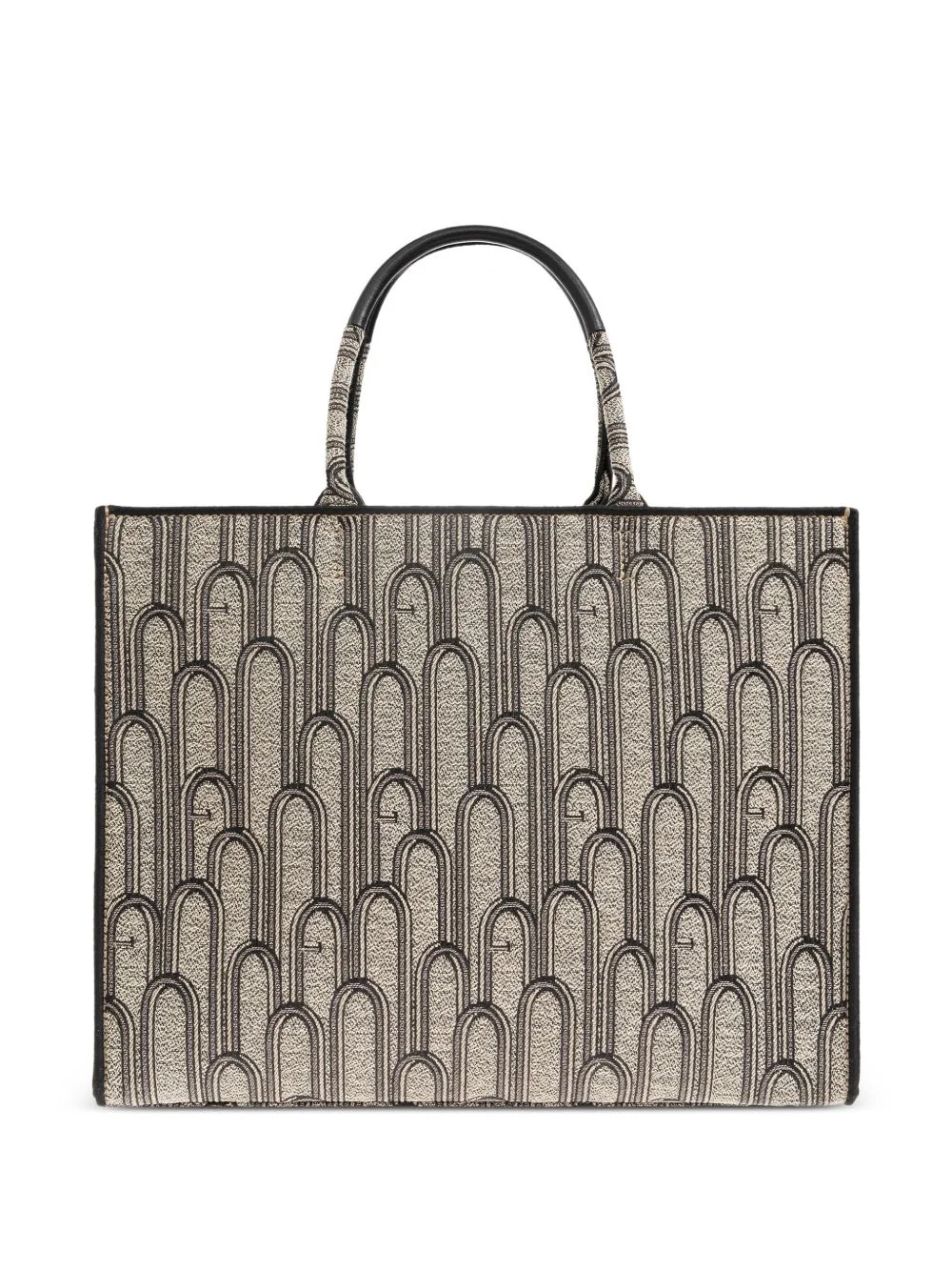 large Opportunity patterned tote bag - 1