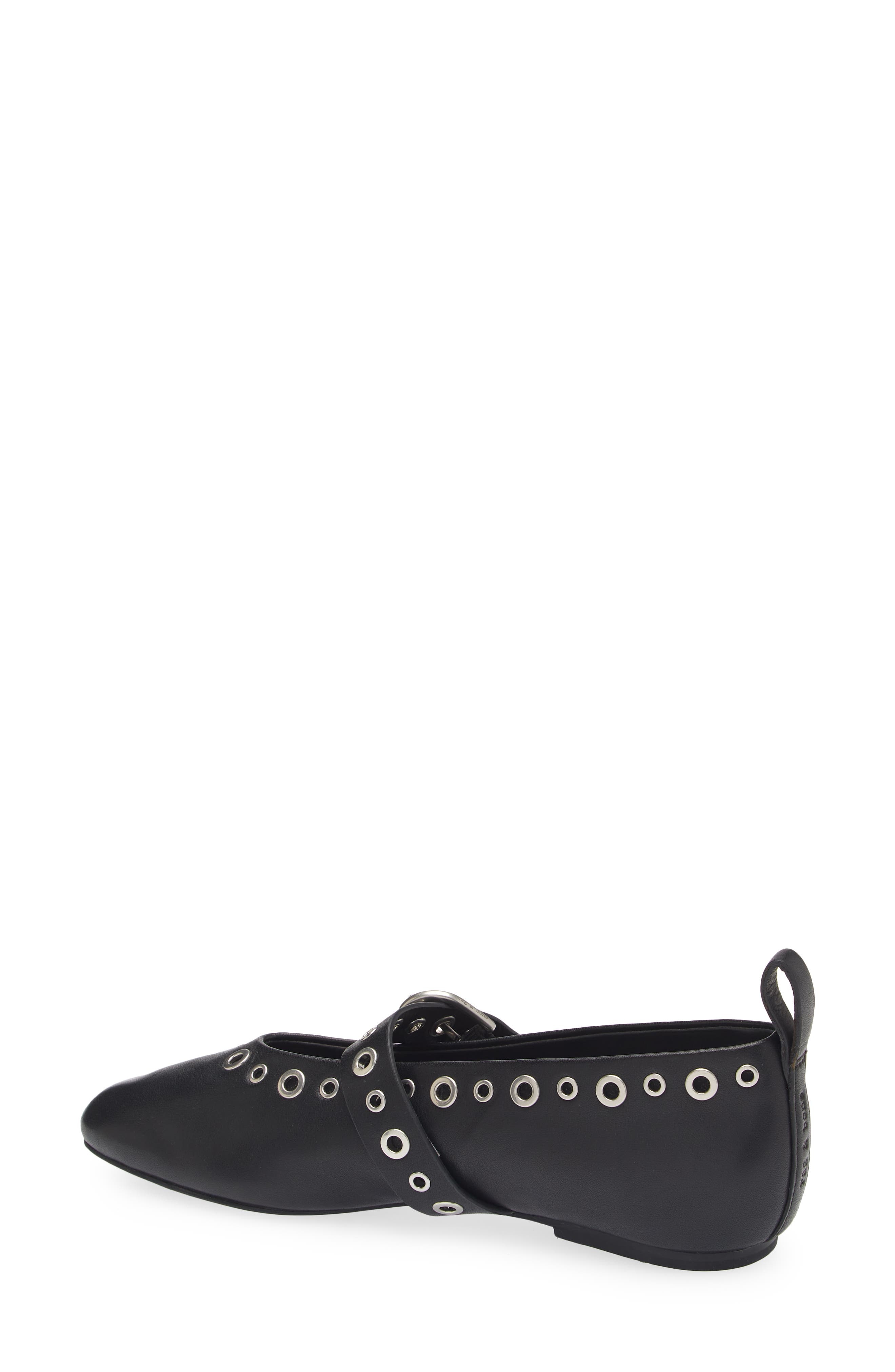 rag & bone Spire Mary Jane Flat in Black at Nordstrom - 2