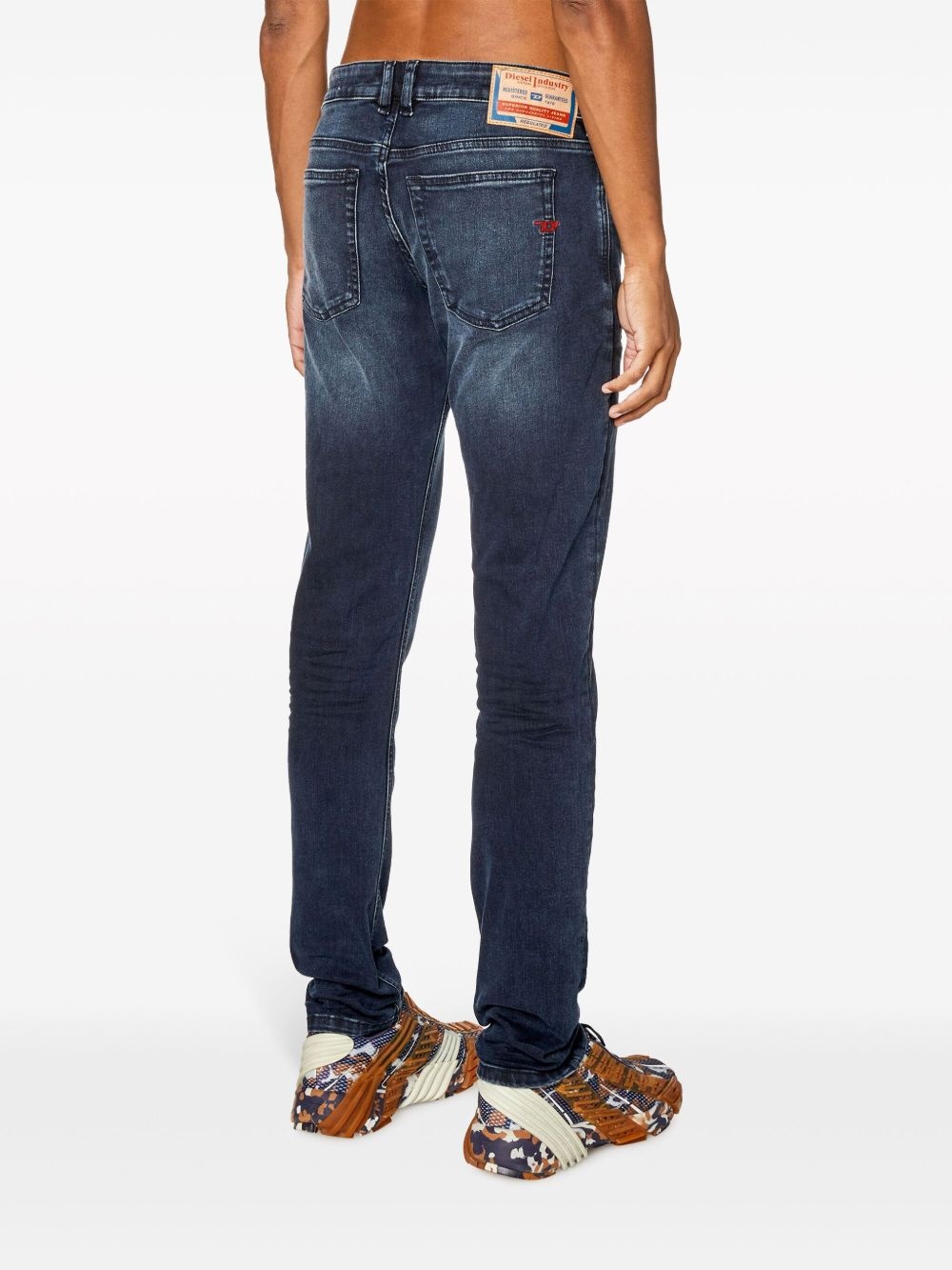 low-rise skinny jeans - 4