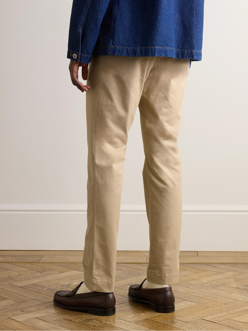 Slim-Fit Stretch-Cotton Twill Chinos 3