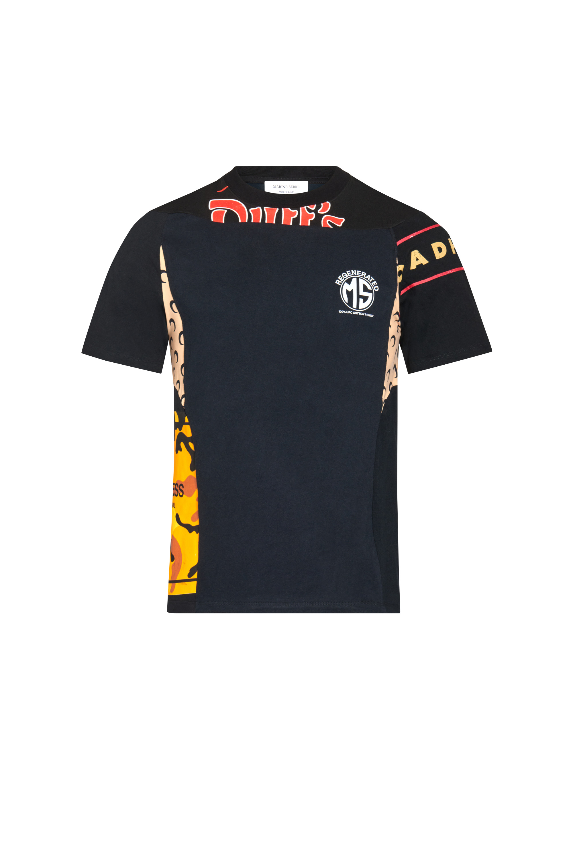 Regenerated Graphic T-Shirt Patchwork T-Shirt - 5