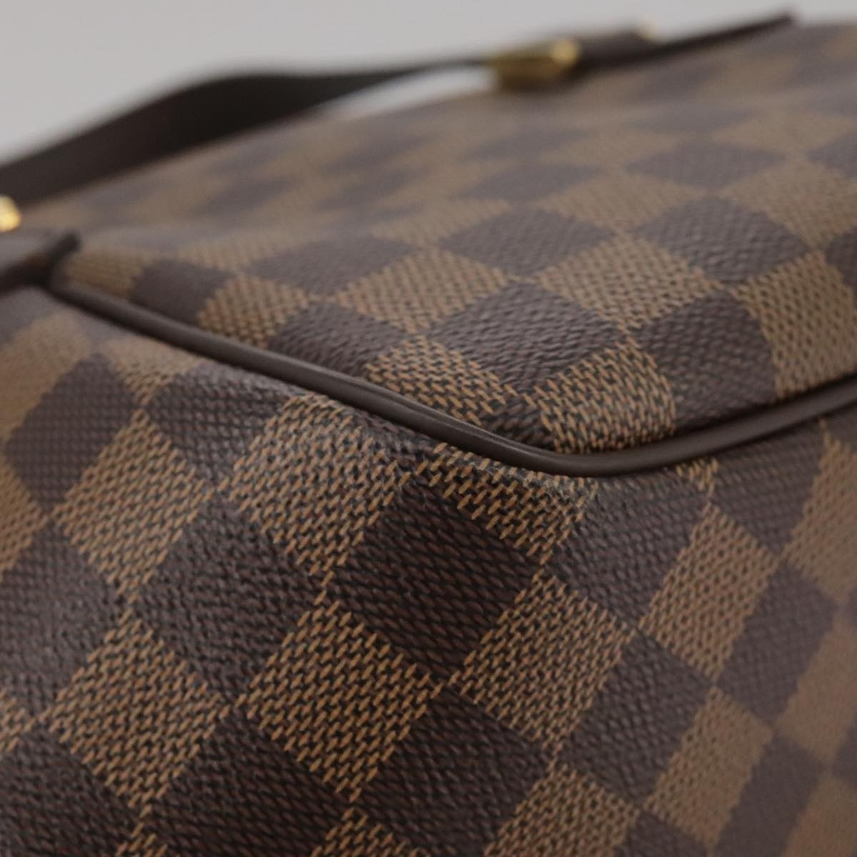 LOUIS VUITTON Damier Ebene Belem PM Hand Bag N51173 - 10