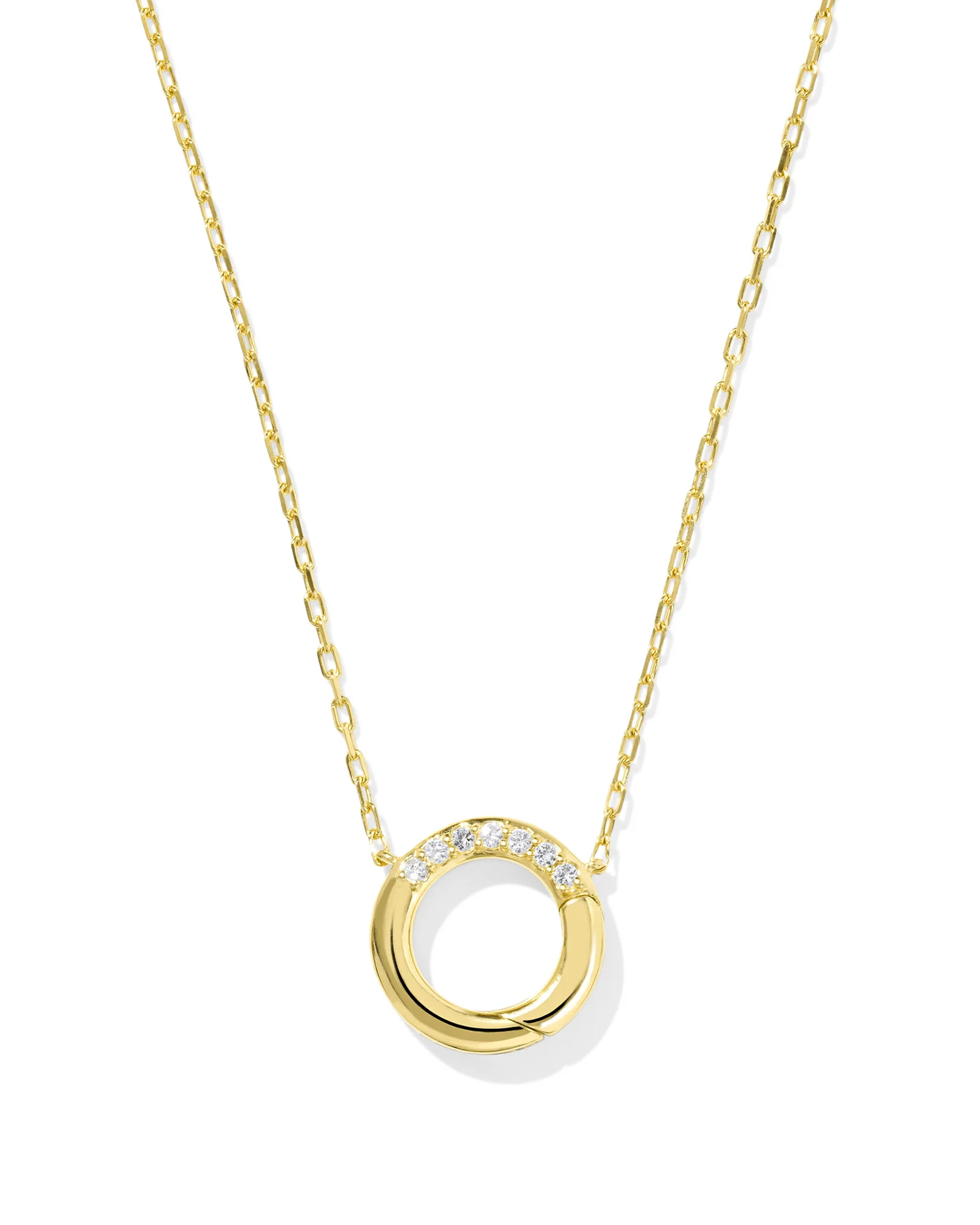 Brittany 18k Gold Vermeil Pendant Necklace - 1