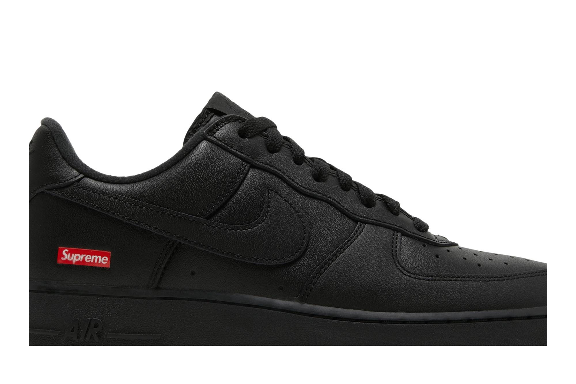 Supreme x Air Force 1 Low 'Box Logo - Black' - 2