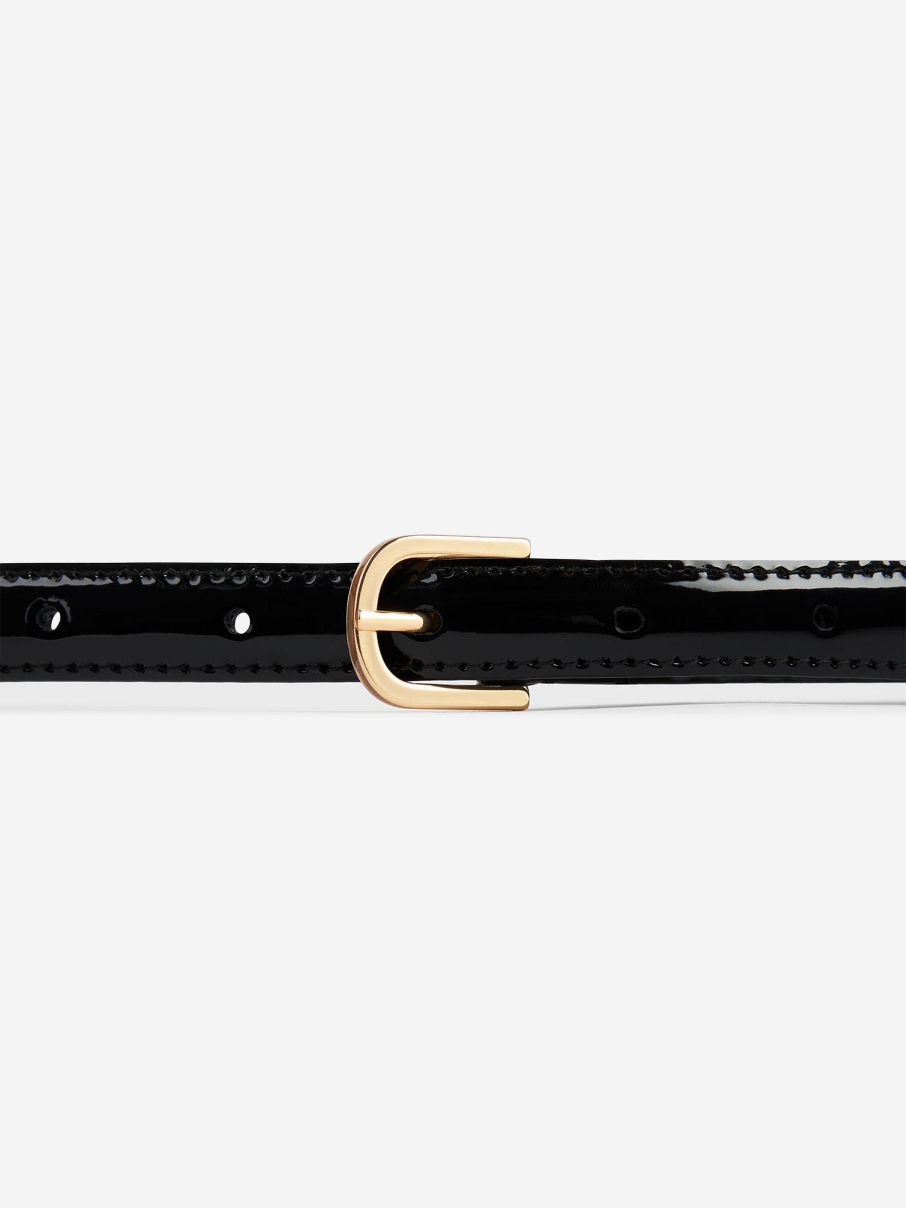 THIN LEATHER BELT - 3