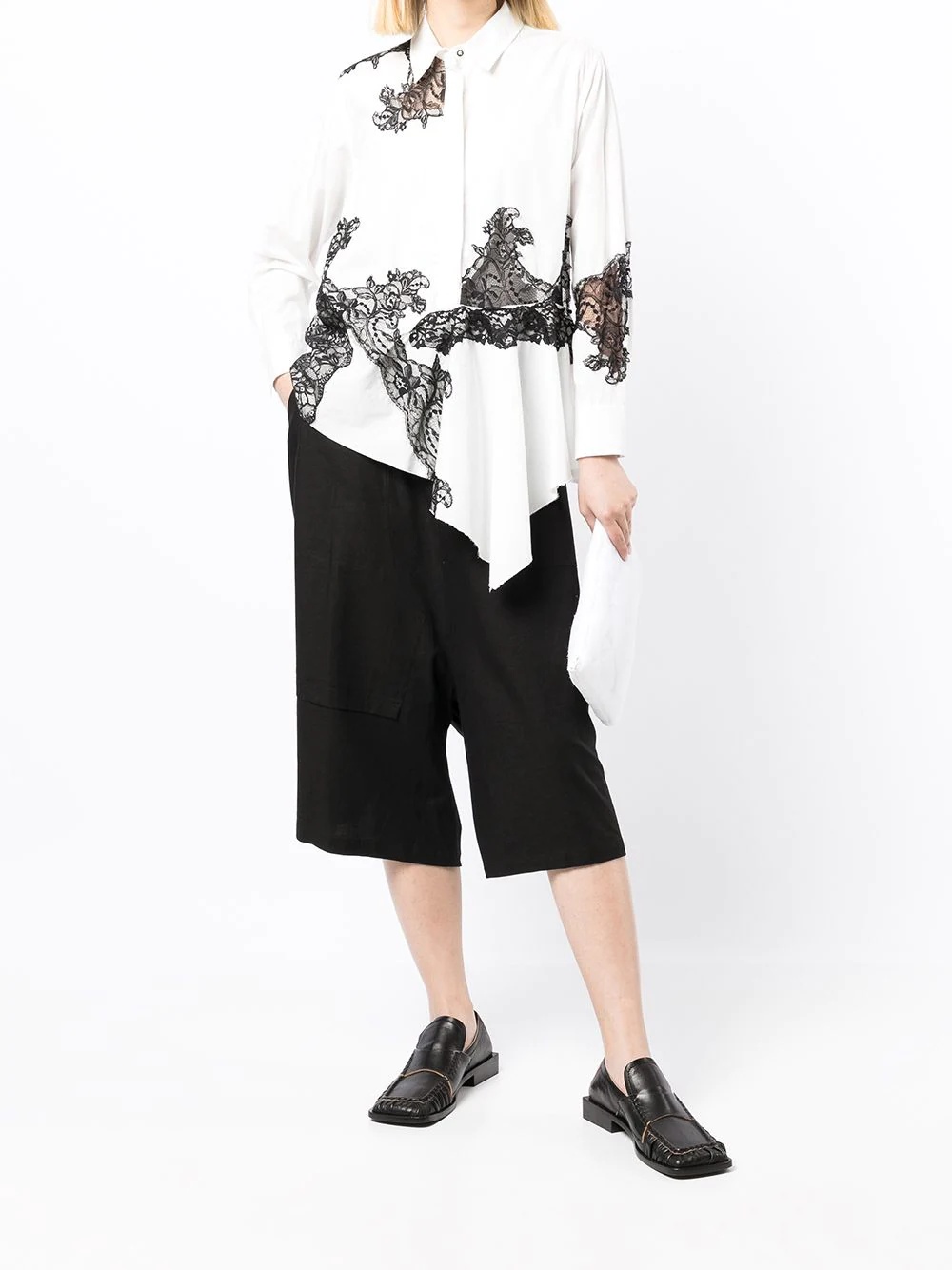 flared culotte trousers - 2